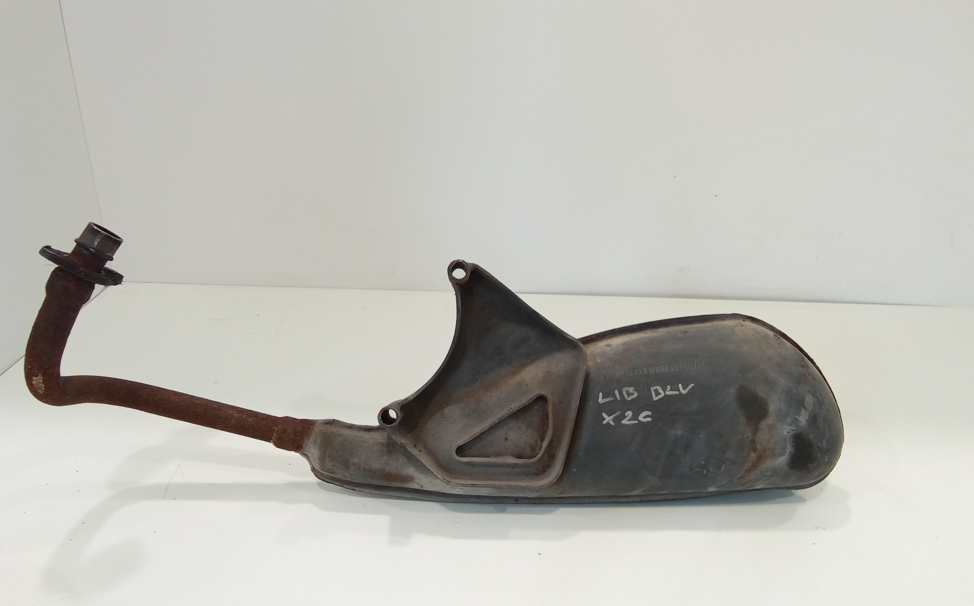 Marmitta completa di terminale scarico per Piaggio Liberty 50 (2004 - In produzione)