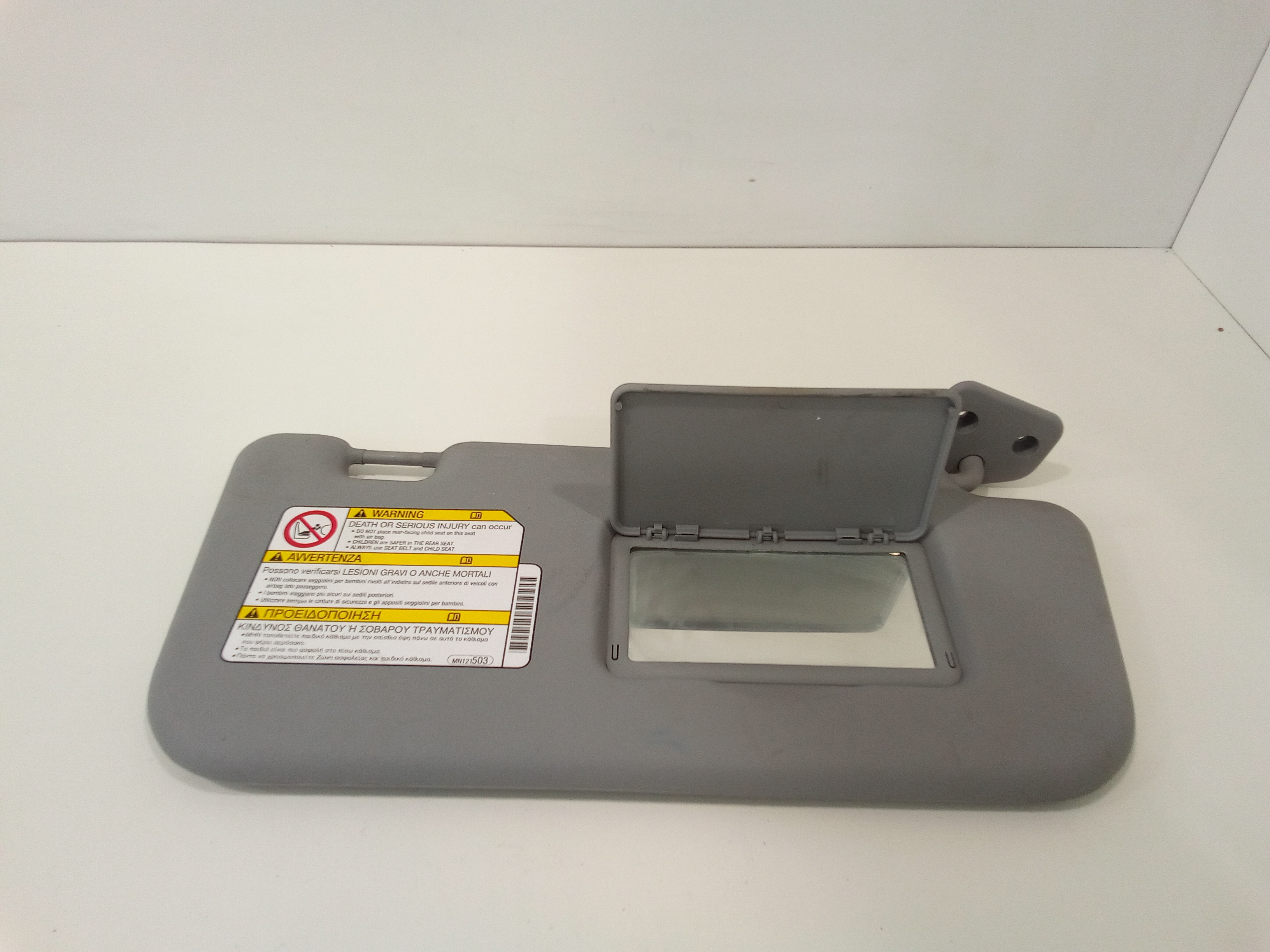 Parasole aletta Lato Passeggero per Mitsubishi Colt Cz3 (05>08) (2005 - 2008)