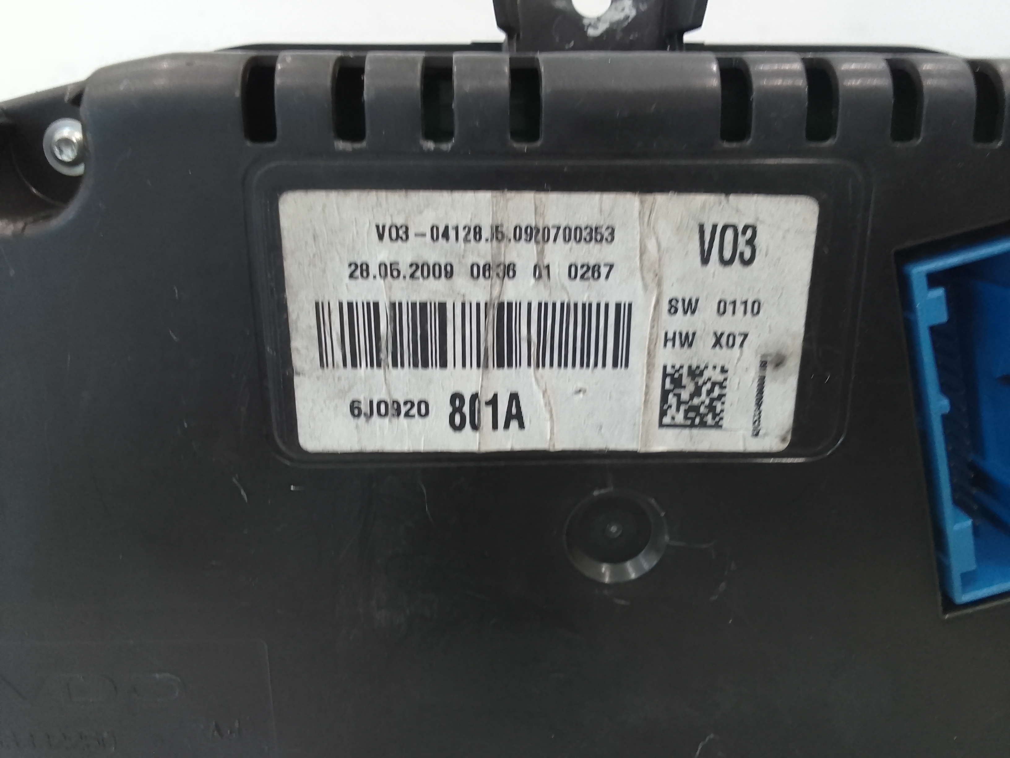 Quadro Strumenti per Seat Ibiza Serie (08>12) (2008 - 2012)