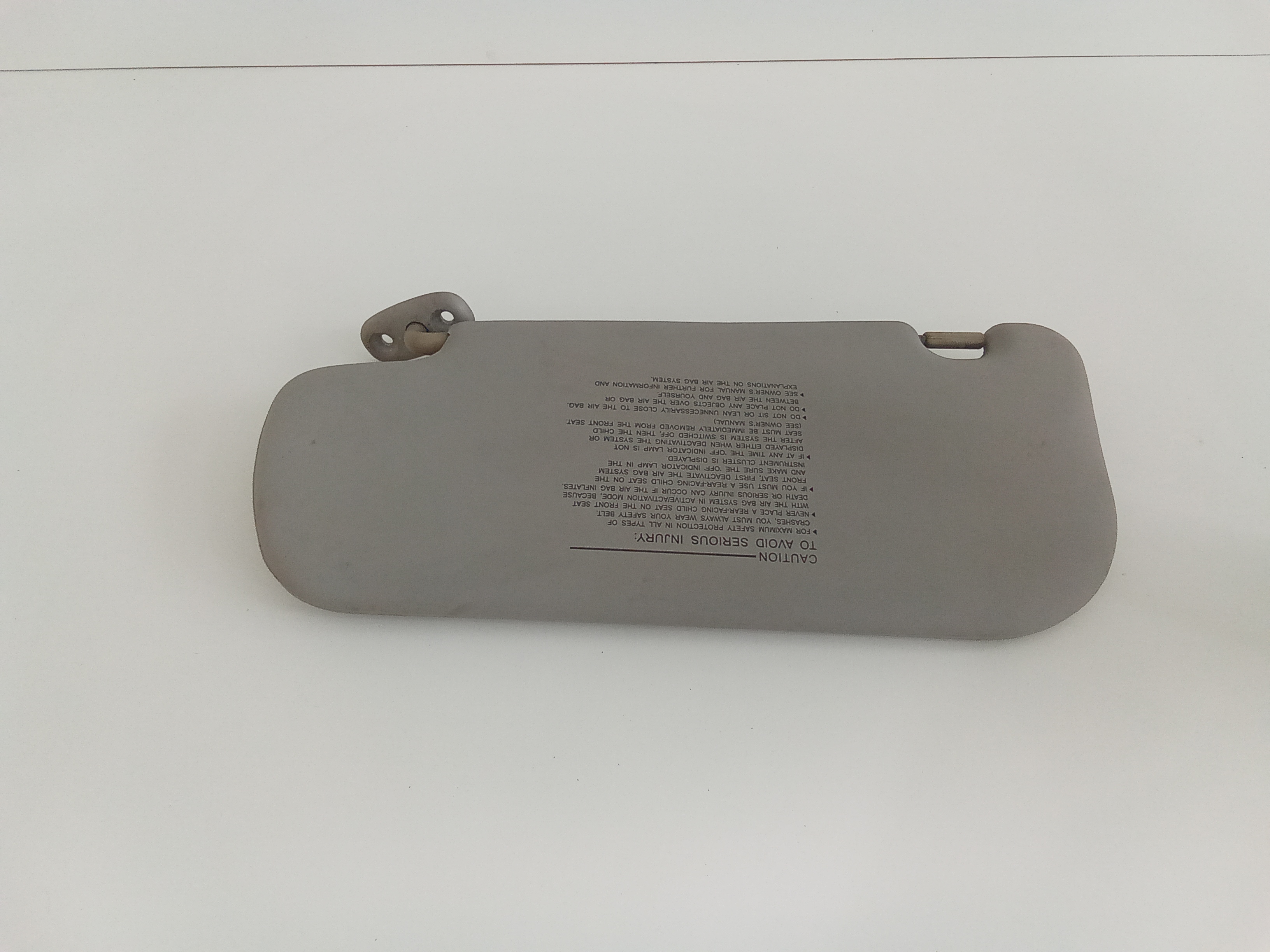 Parasole aletta Lato Passeggero per Kia Picanto 2 Serie (2007 - 2011)