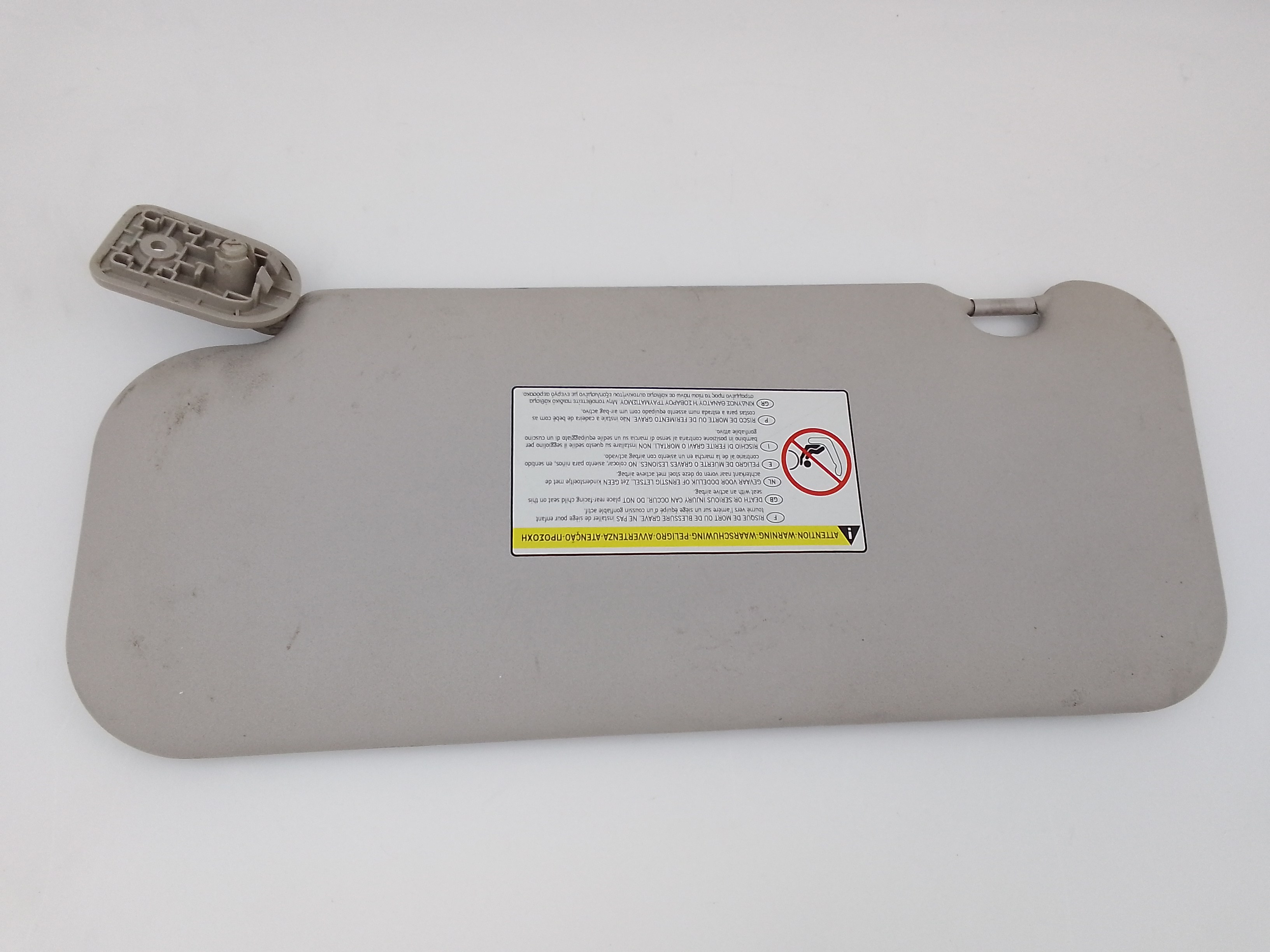 Parasole aletta Lato Passeggero per Peugeot 207 1 Serie (2006 - 2009)