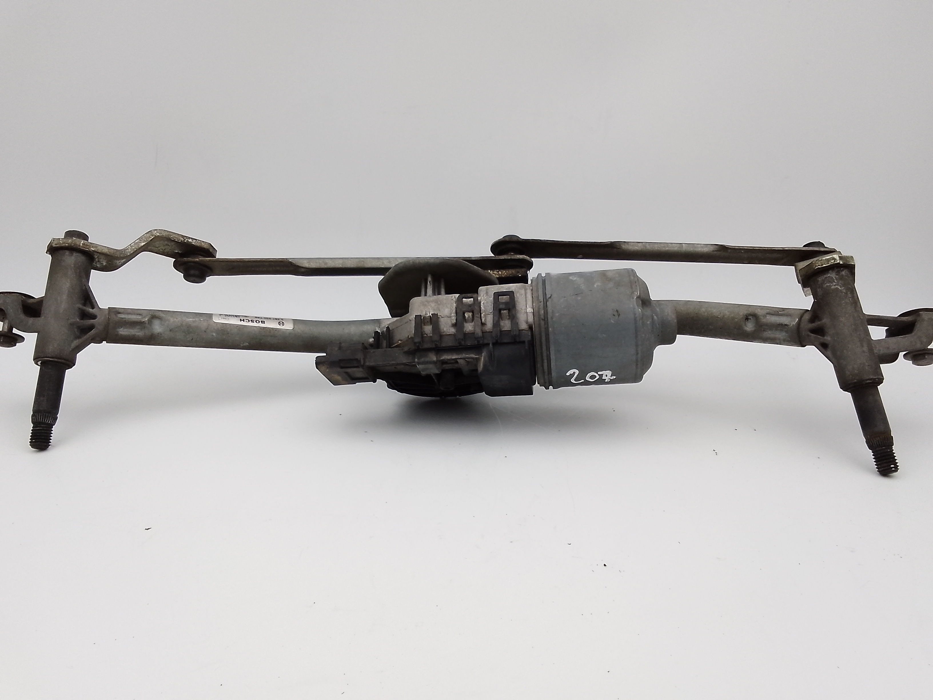 Motorino tergi ant completo di tandem per Peugeot 207 1 Serie (2006 - 2009)