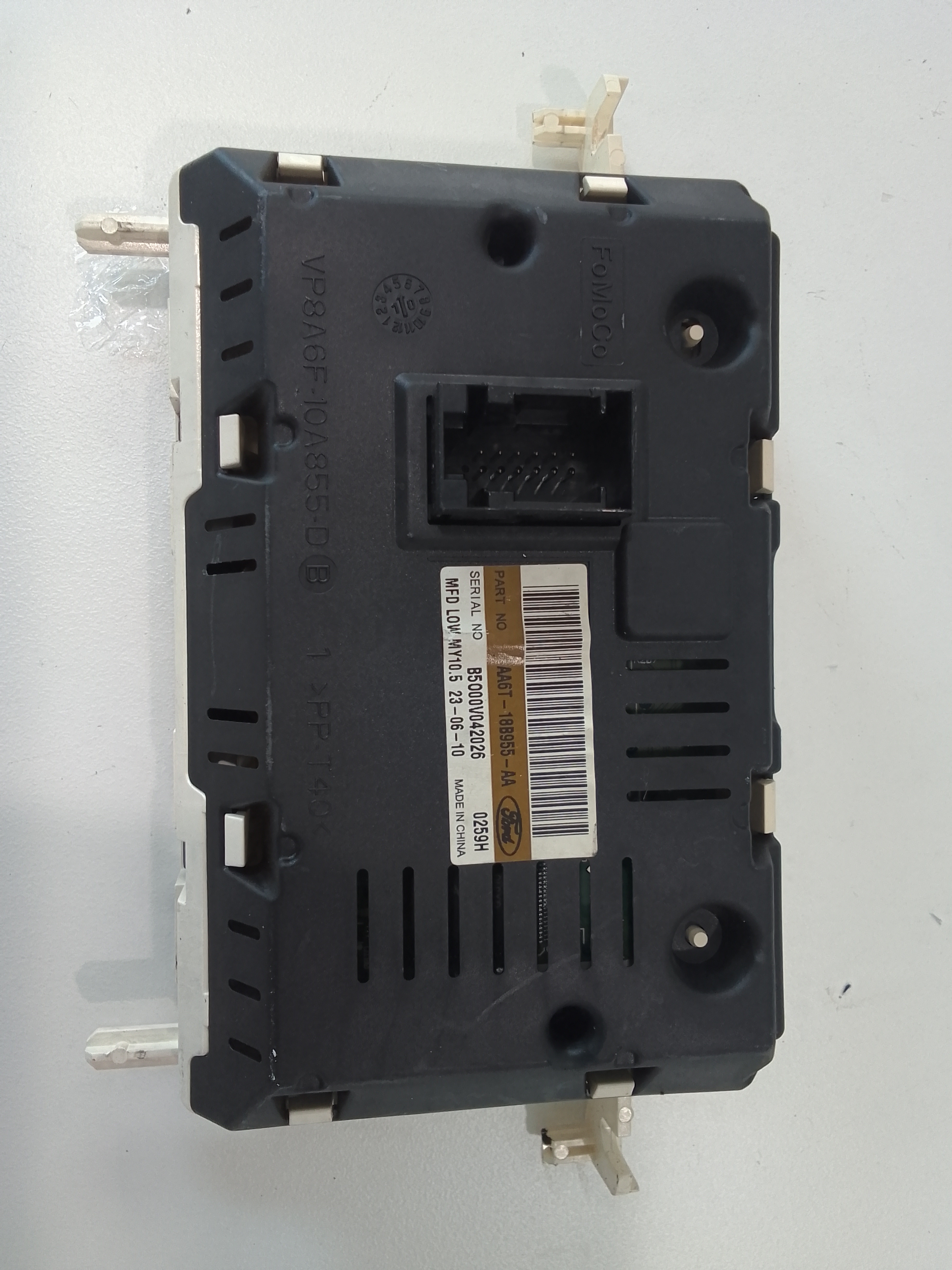 Display multifunzione computer di bordo per Ford Fiesta 6 Serie (2008 - 2017)