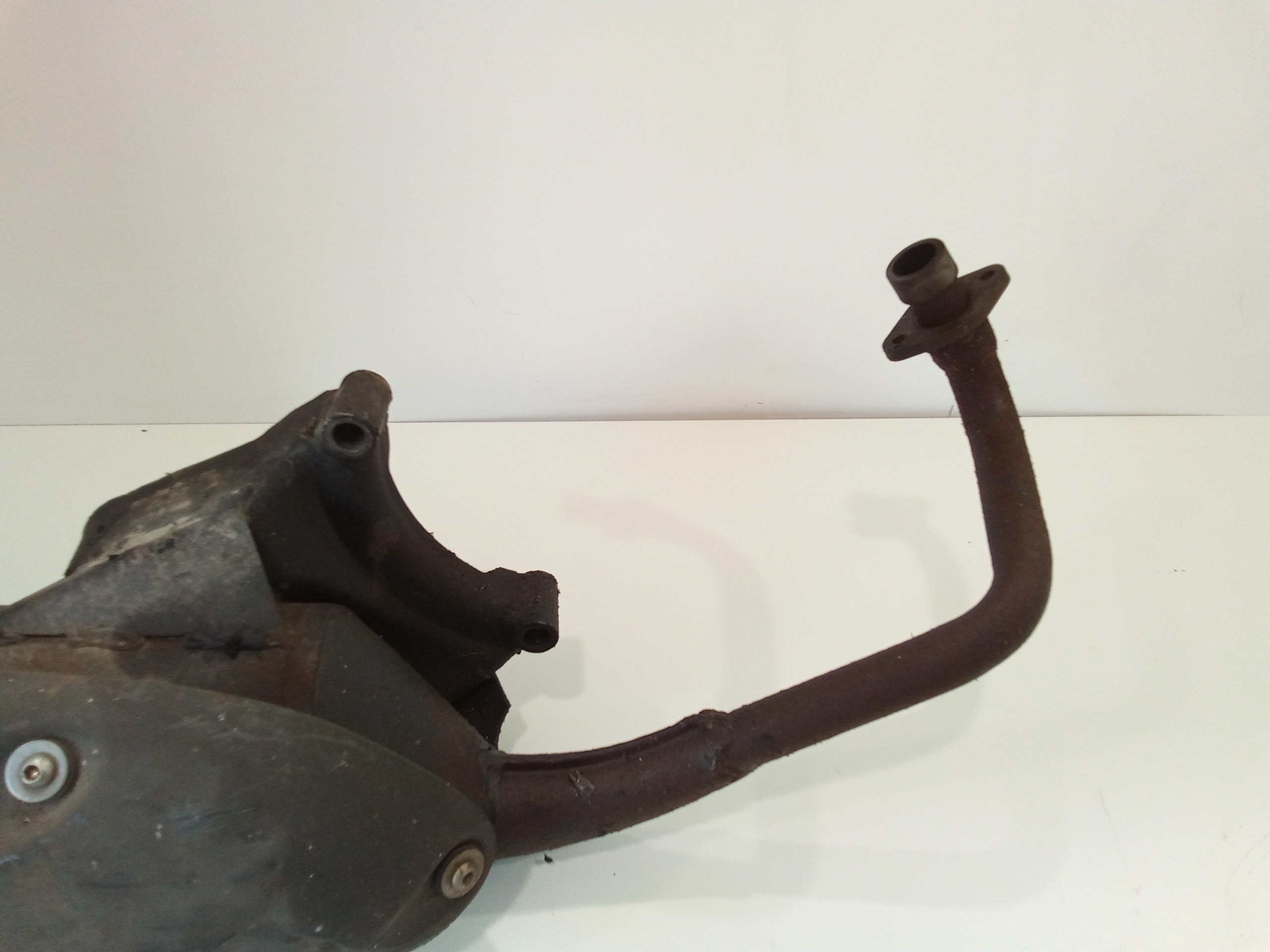 Marmitta completa di terminale scarico per Aprilia Scarabeo 50cc