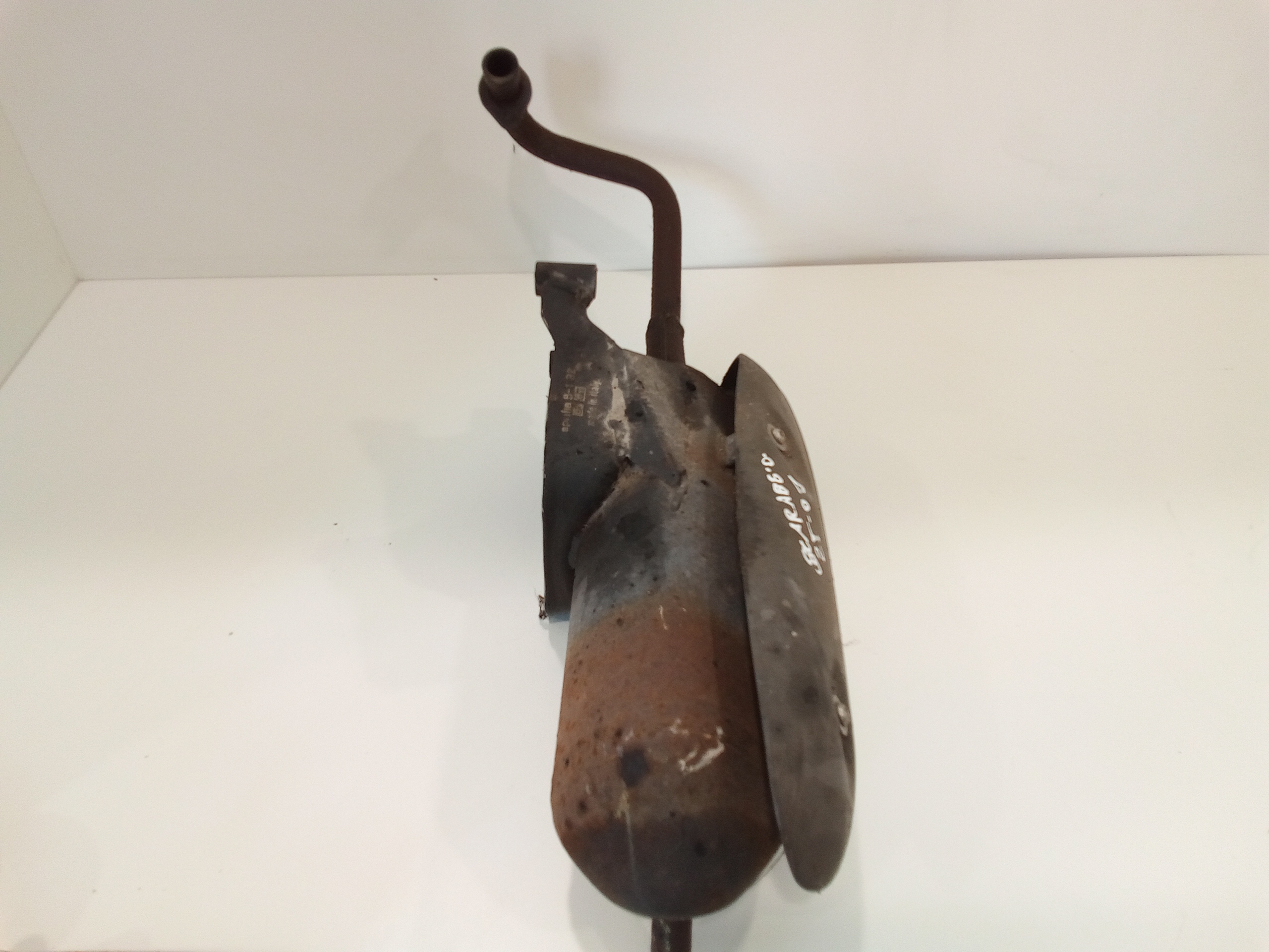 Marmitta completa di terminale scarico per Aprilia Scarabeo 50cc