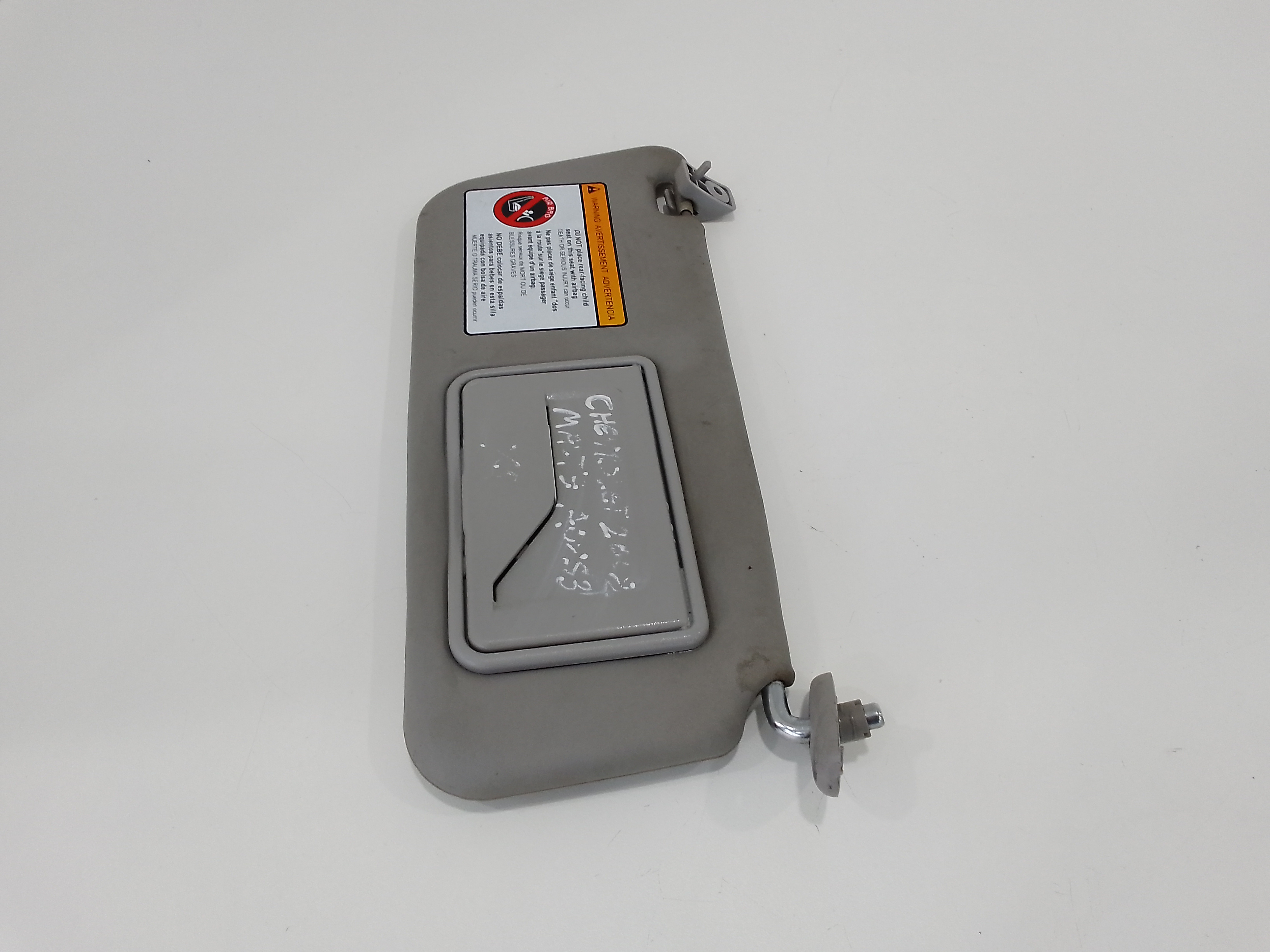 Parasole aletta Lato Passeggero per Chevrolet Matiz 2 Serie (2001 - 2005)