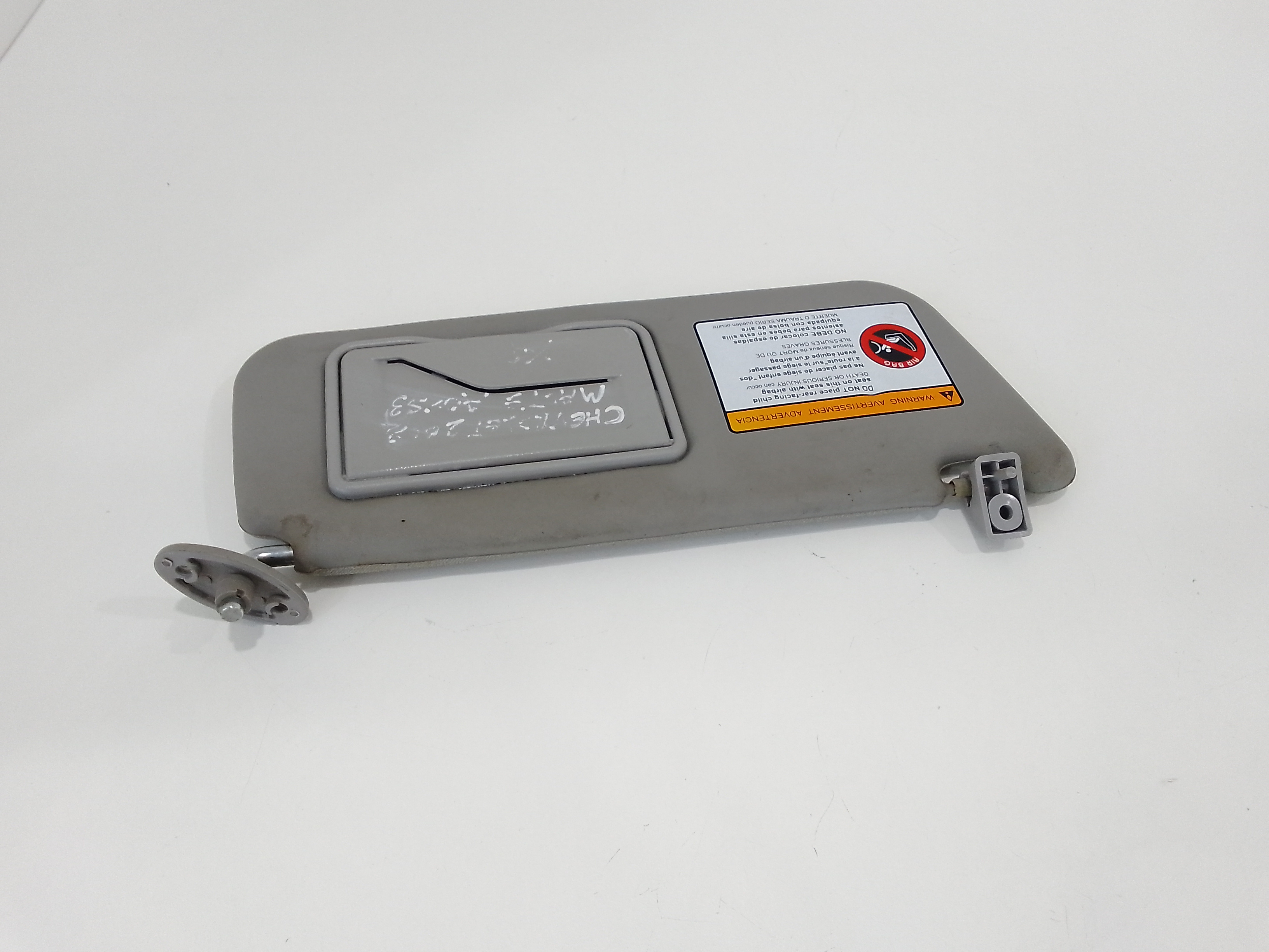 Parasole aletta Lato Passeggero per Chevrolet Matiz 2 Serie (2001 - 2005)