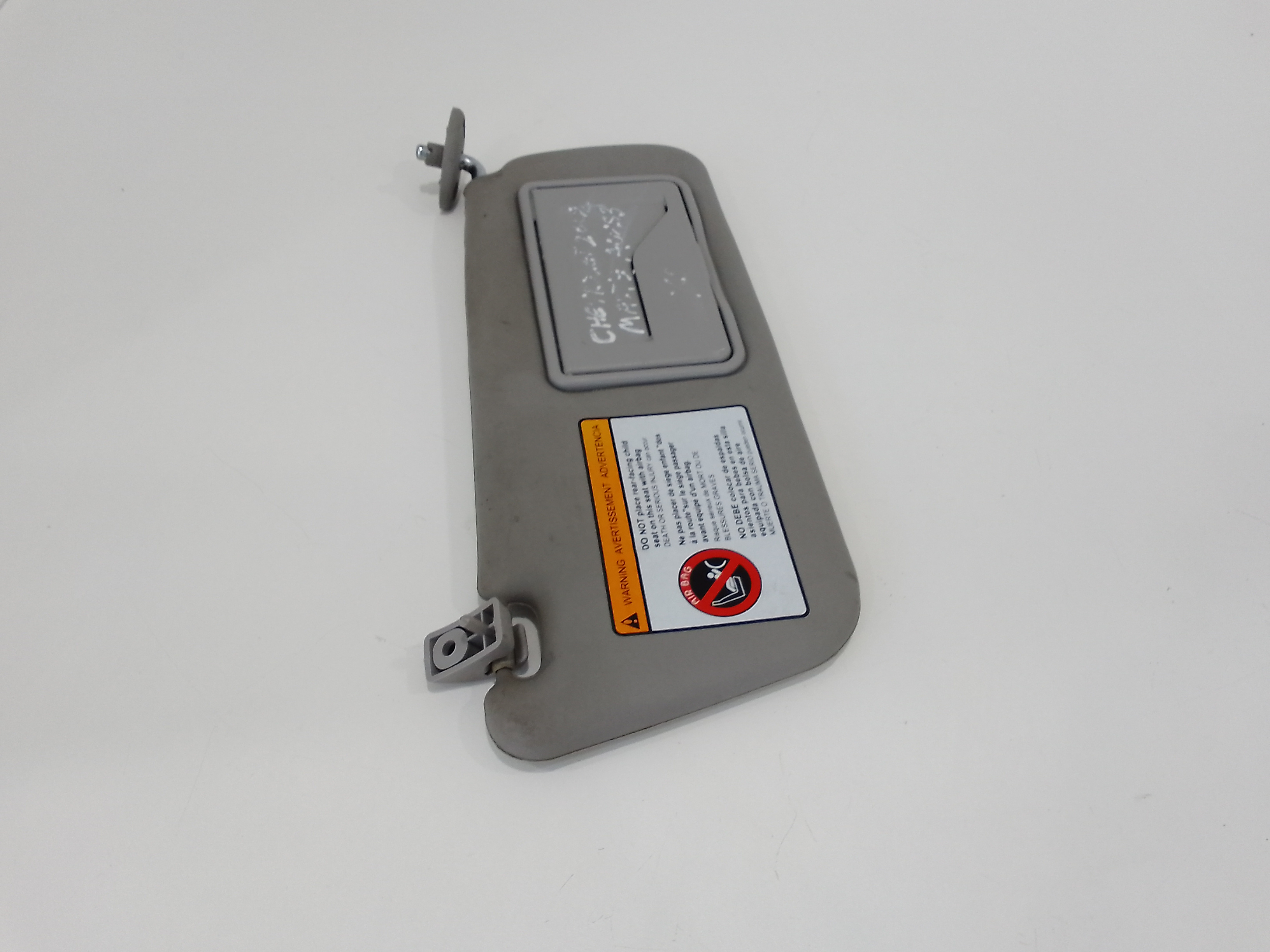 Parasole aletta Lato Passeggero per Chevrolet Matiz 2 Serie (2001 - 2005)