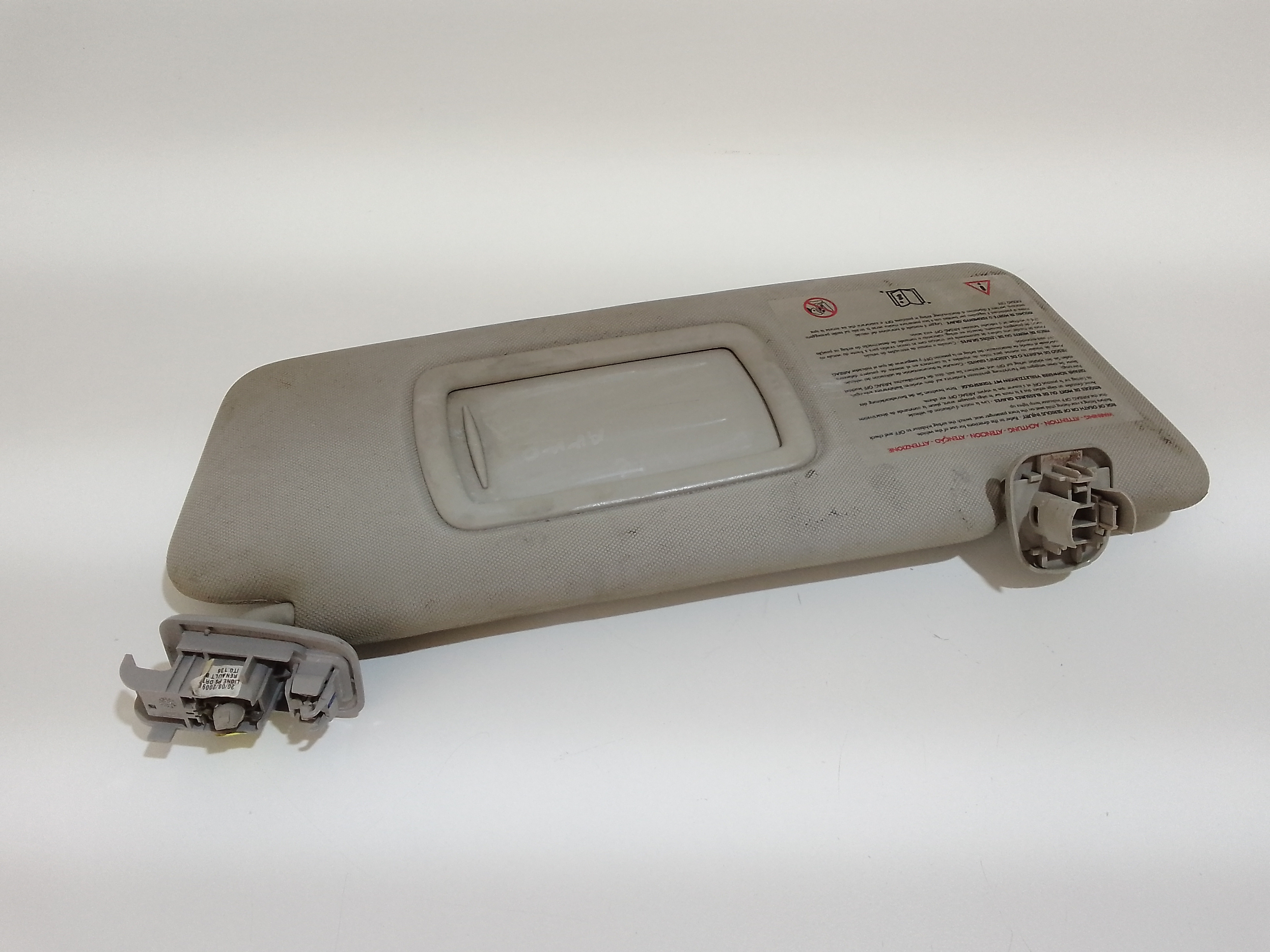 Parasole aletta Lato Passeggero per Renault Megane Coup  (10>) (2010 - In produzione)