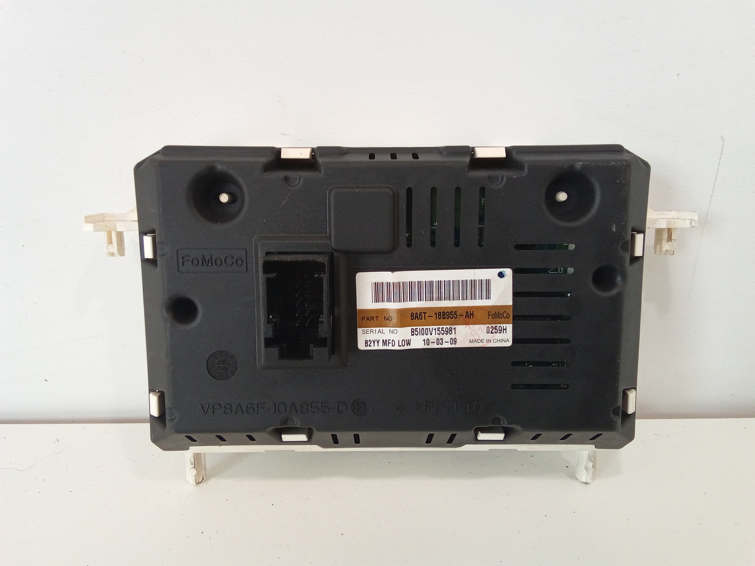 Display orologio per Ford Fiesta 6 Serie (2008 - 2017)