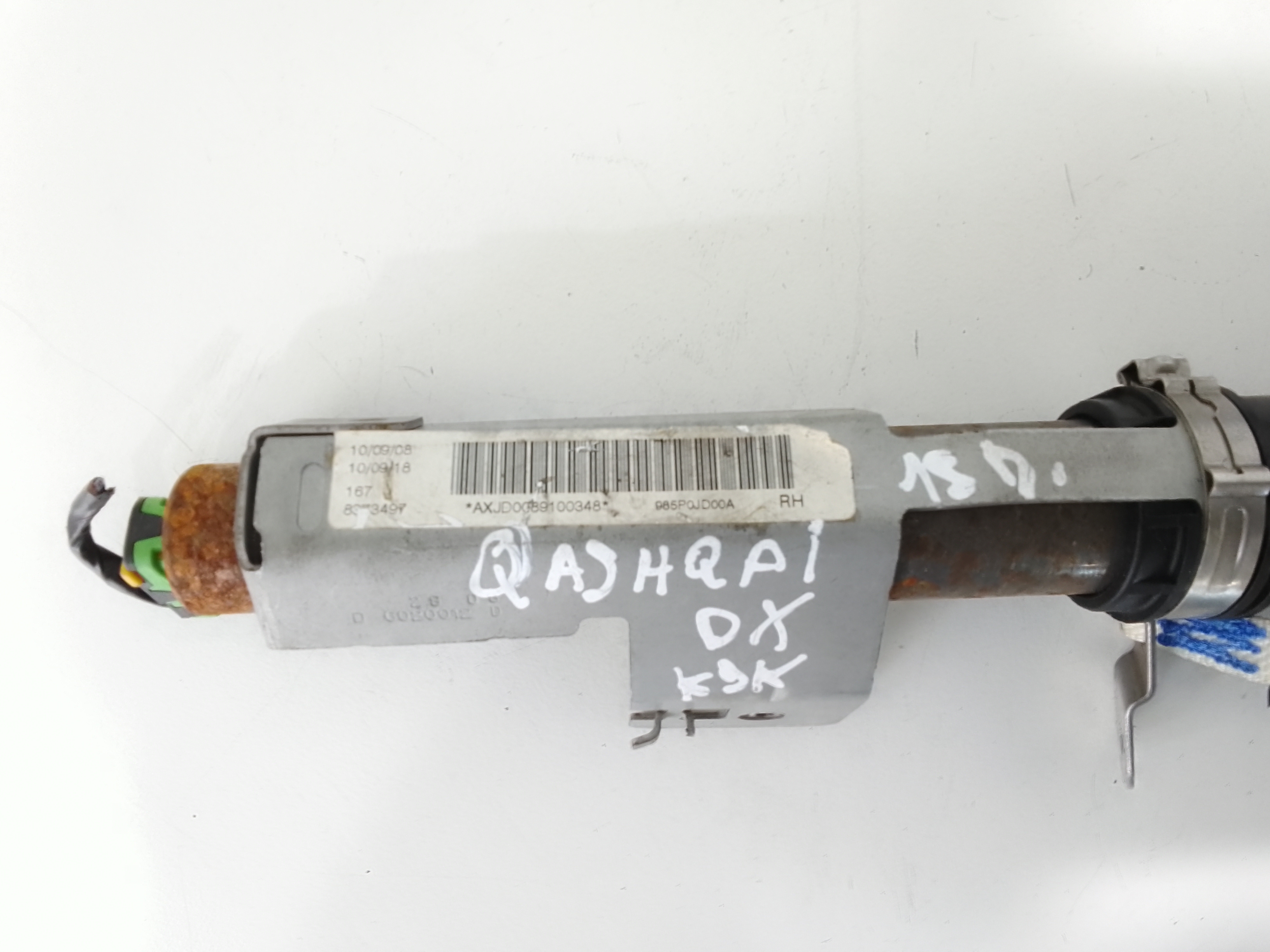 Airbag a tendina laterale passeggero per Nissan Qashqai 1 Serie (2006 - 2009)