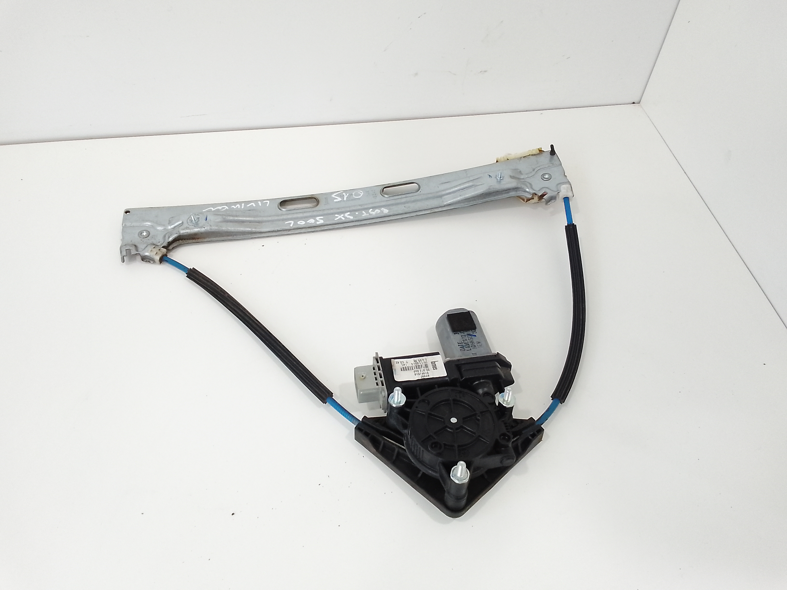 Cremagliera posteriore sinistra guida per Fiat 500 L Living (2013 - 2016)