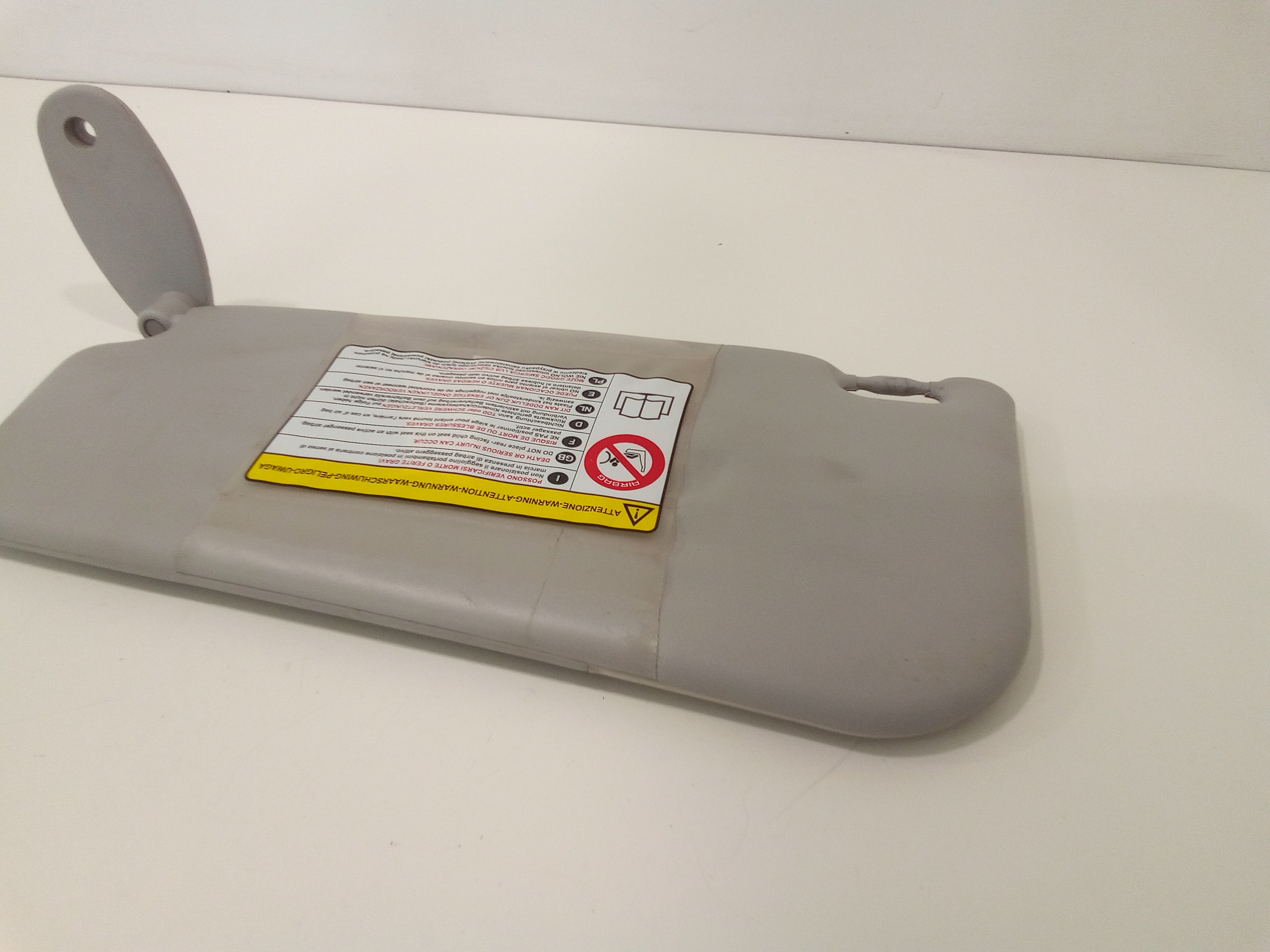 Parasole aletta Lato Passeggero per Fiat Grande Punto 2 Serie (2008 - 2009)