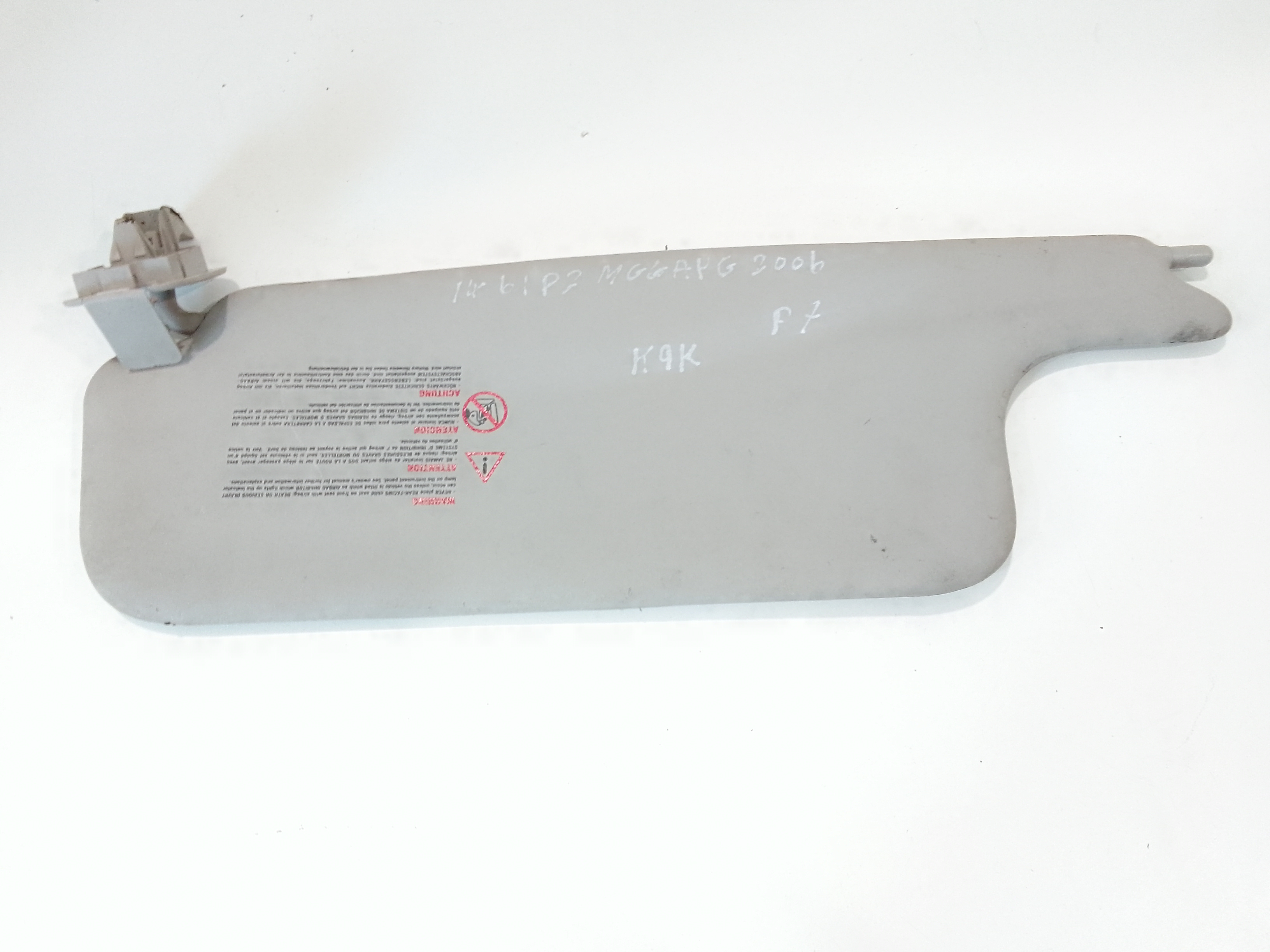 Parasole aletta Lato Passeggero per Renault Megane Ll S. Wagon (06>08) (2006 - 2008)