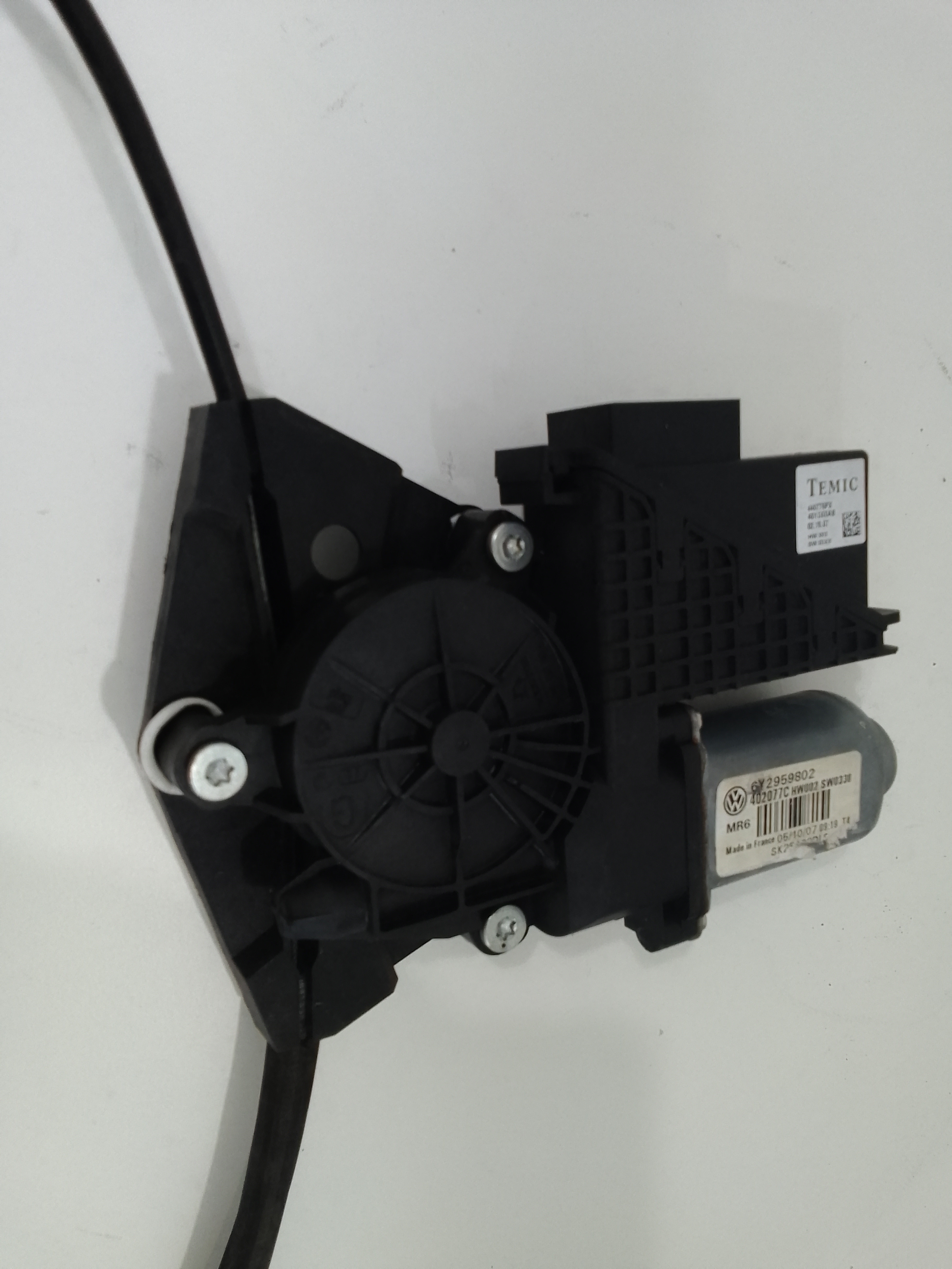 Cremagliera anteriore sinistra Guida per Skoda Fabia Berlina 2 Serie (2007 - 2014)