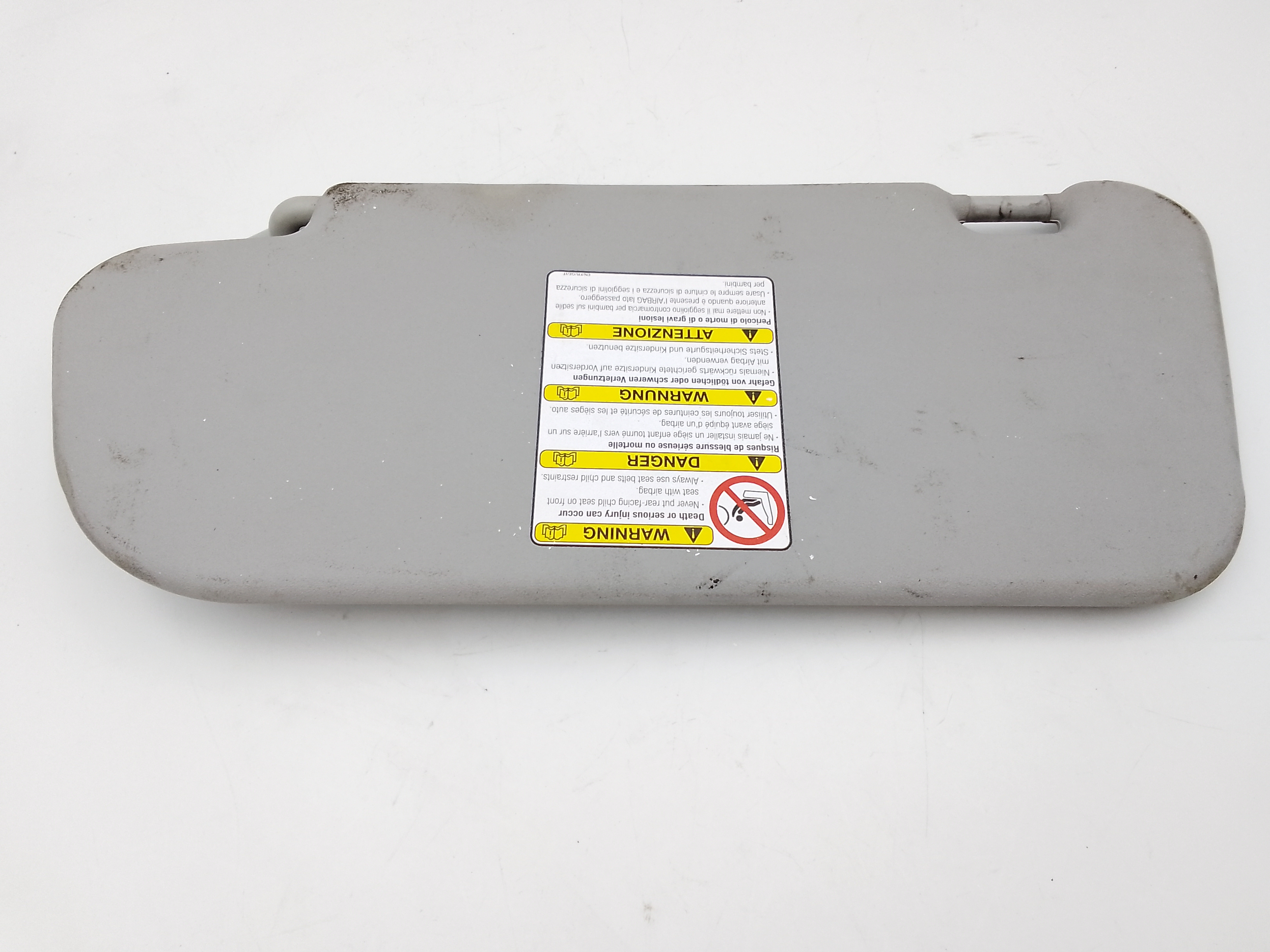 Parasole aletta Lato Passeggero per Mazda 6 Berlina (2002 - 2008)