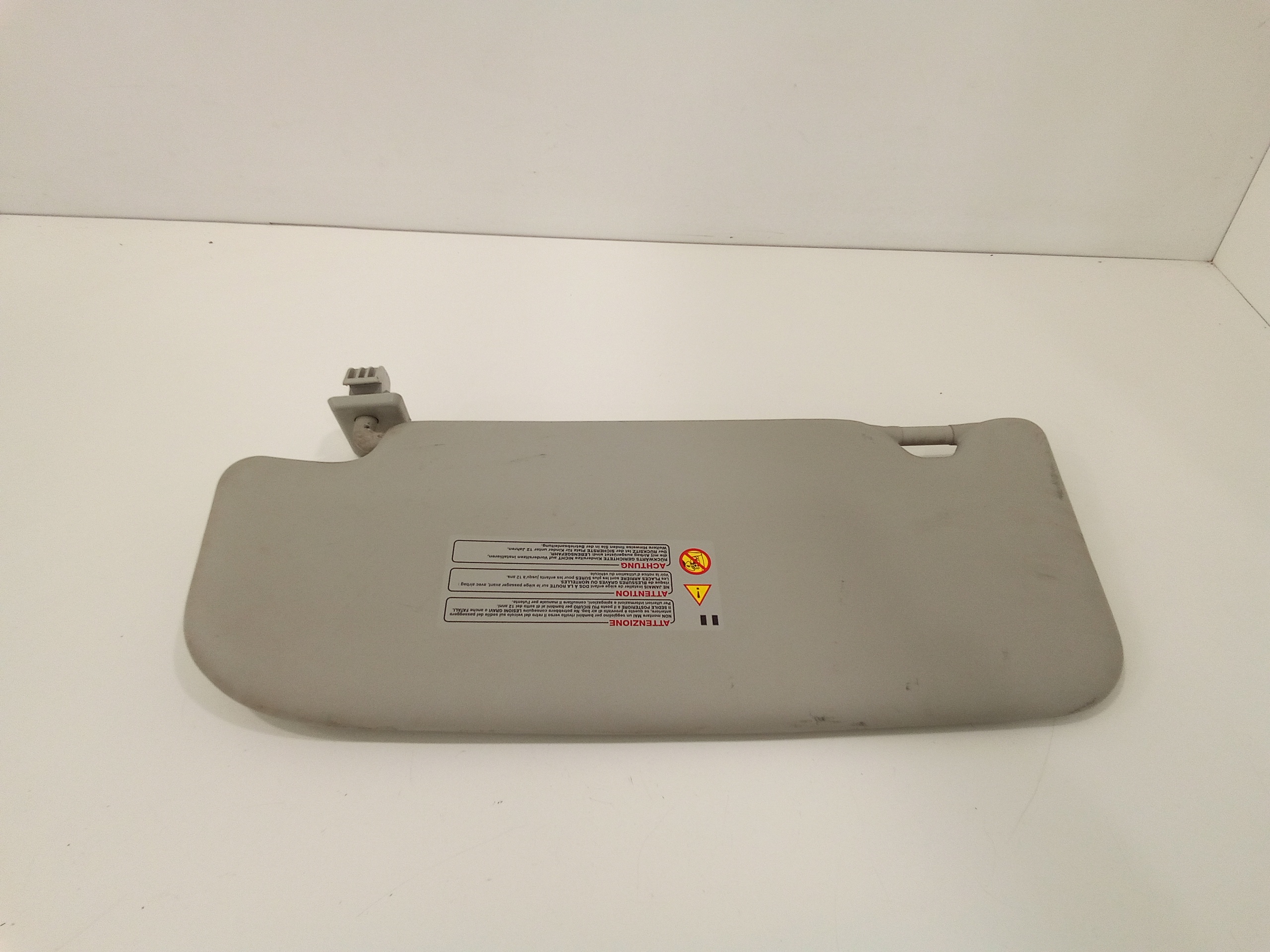 Parasole aletta Lato Passeggero per Nissan Qashqai 1 Serie (2006 - 2009)