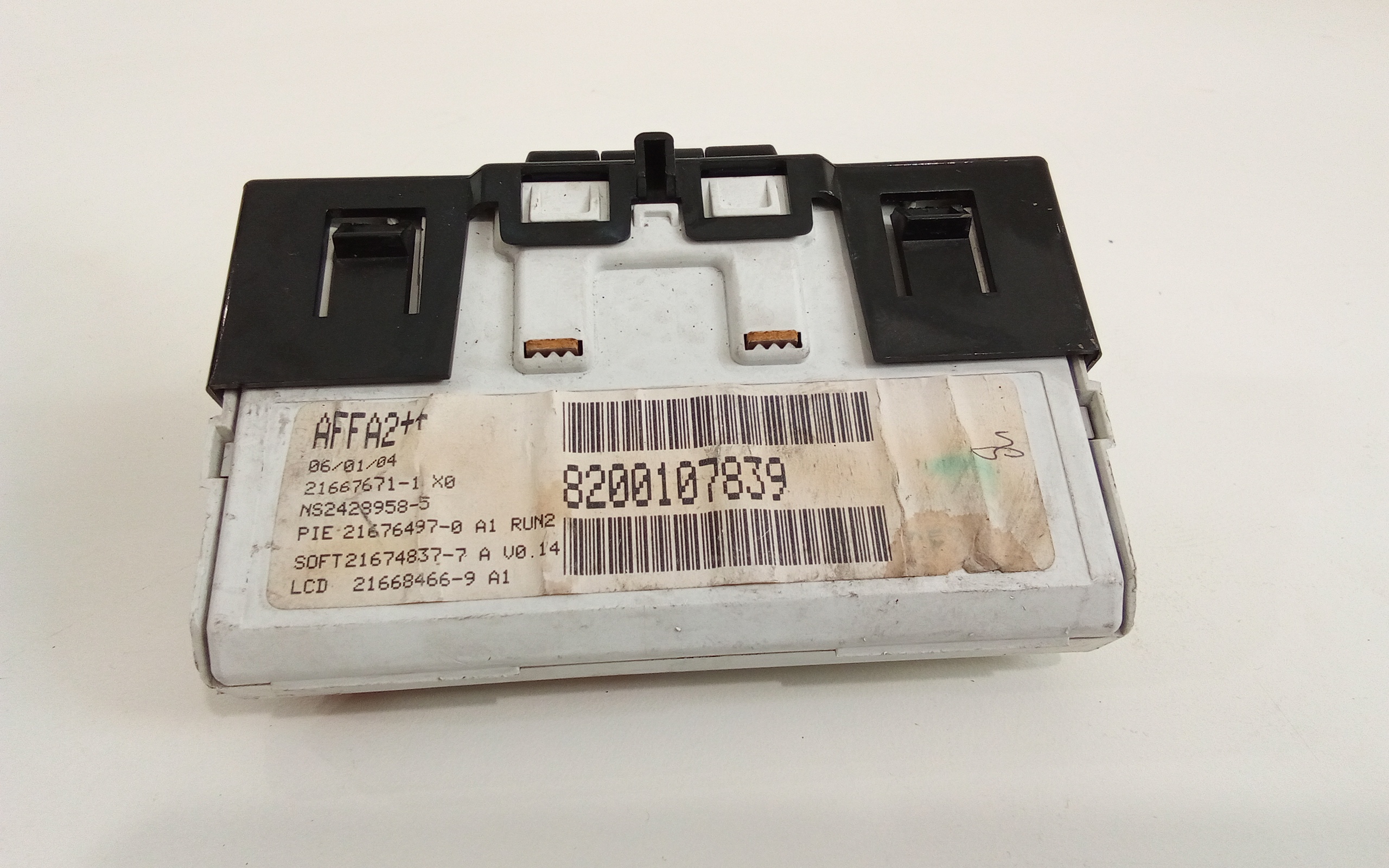 Display orologio per Renault Megane Ll Serie (02>06) (2002 - 2006)