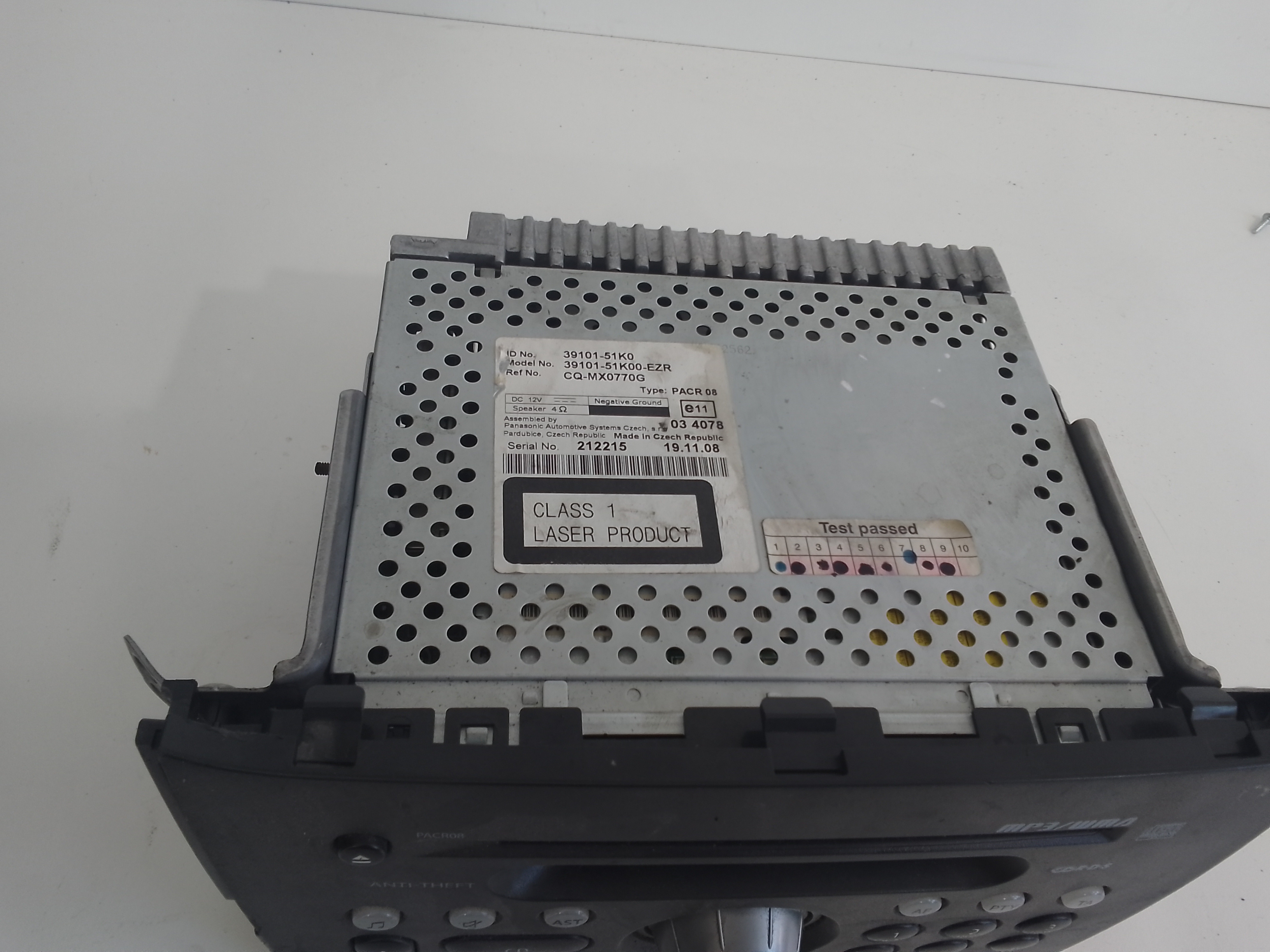 Autoradio per Opel Agila B (2008 - In produzione)