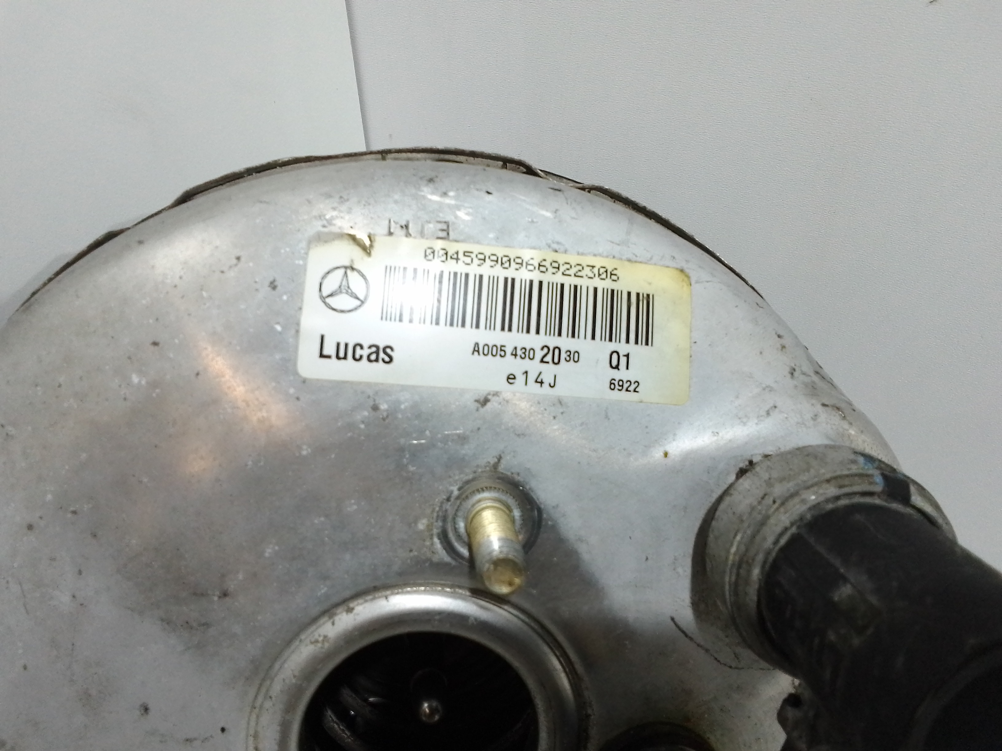 Servofreno per Mercedes Classe A W168 1 Serie (1997 - 2001)