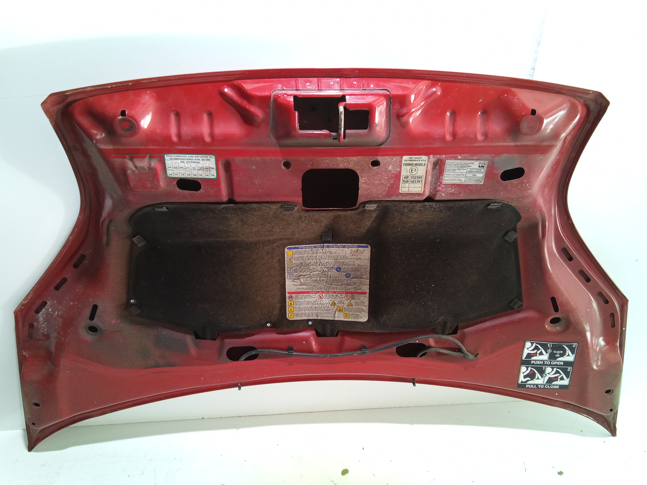 Cofano Anteriore per Fiat Qubo 1 Serie (2008 - In produzione)