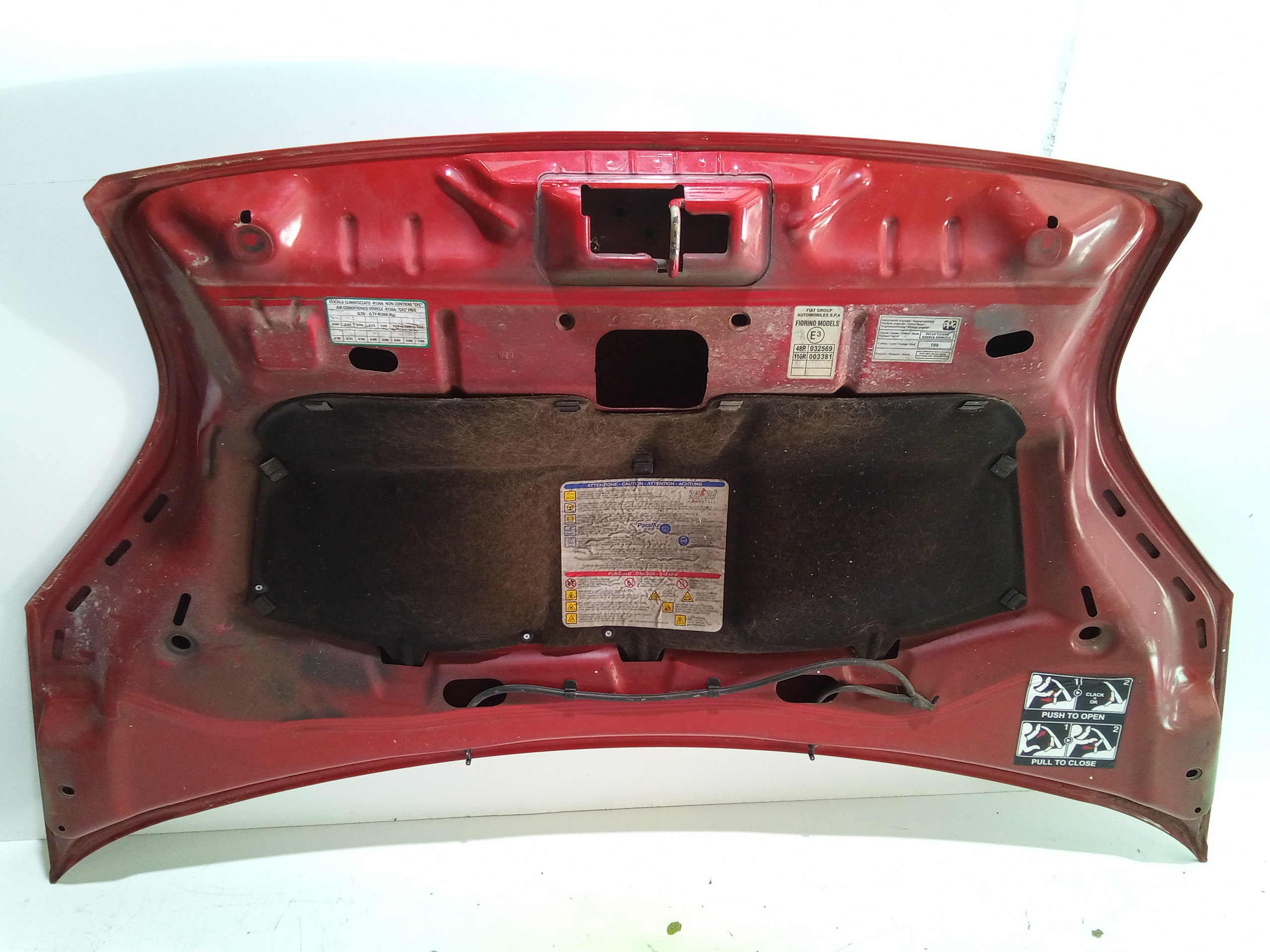 Cofano Anteriore per Fiat Qubo 1 Serie (2008 - In produzione)