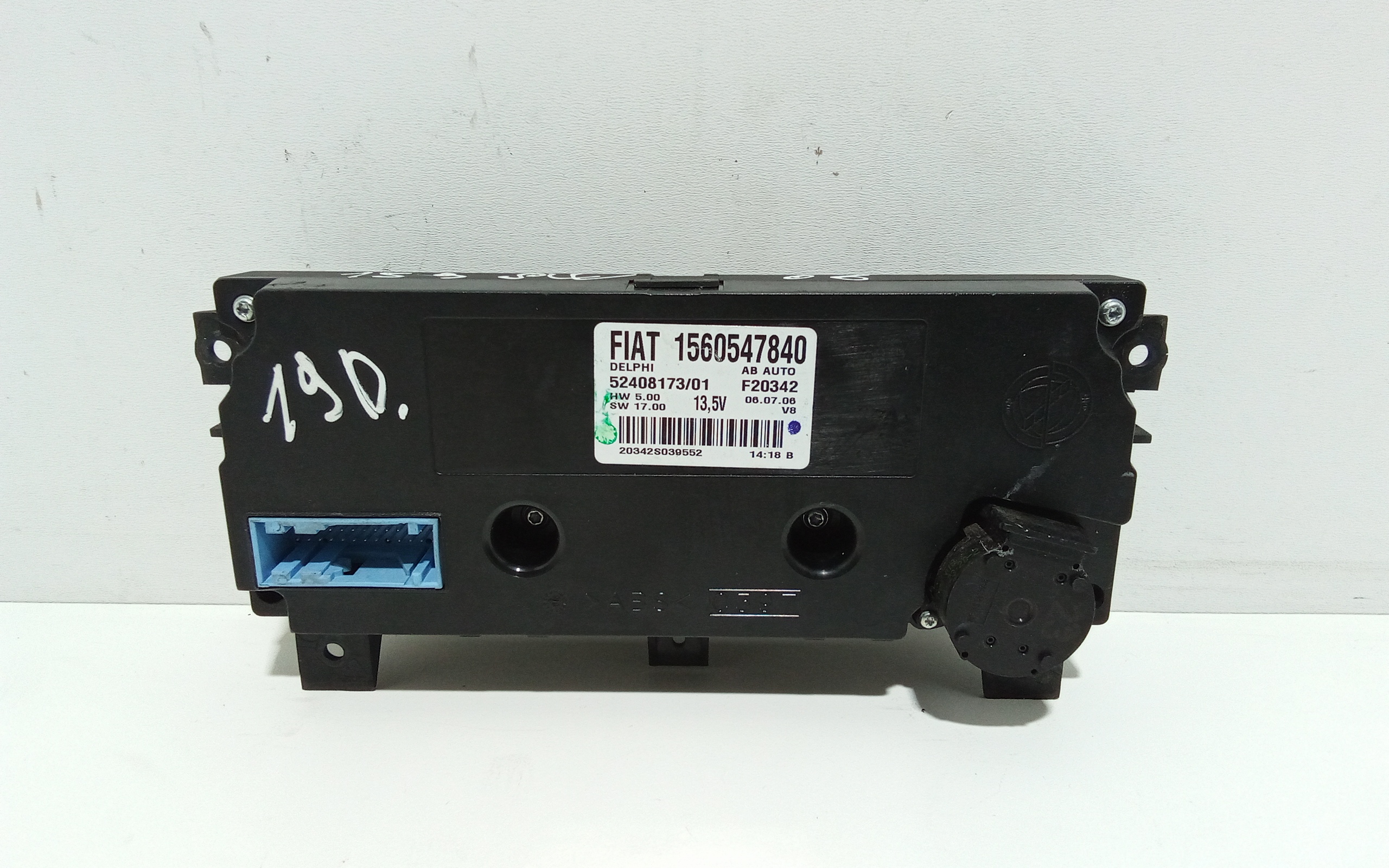 Comandi Clima per Alfa Romeo 159 Sportwagon Serie (05>11) (2005 - 2011)