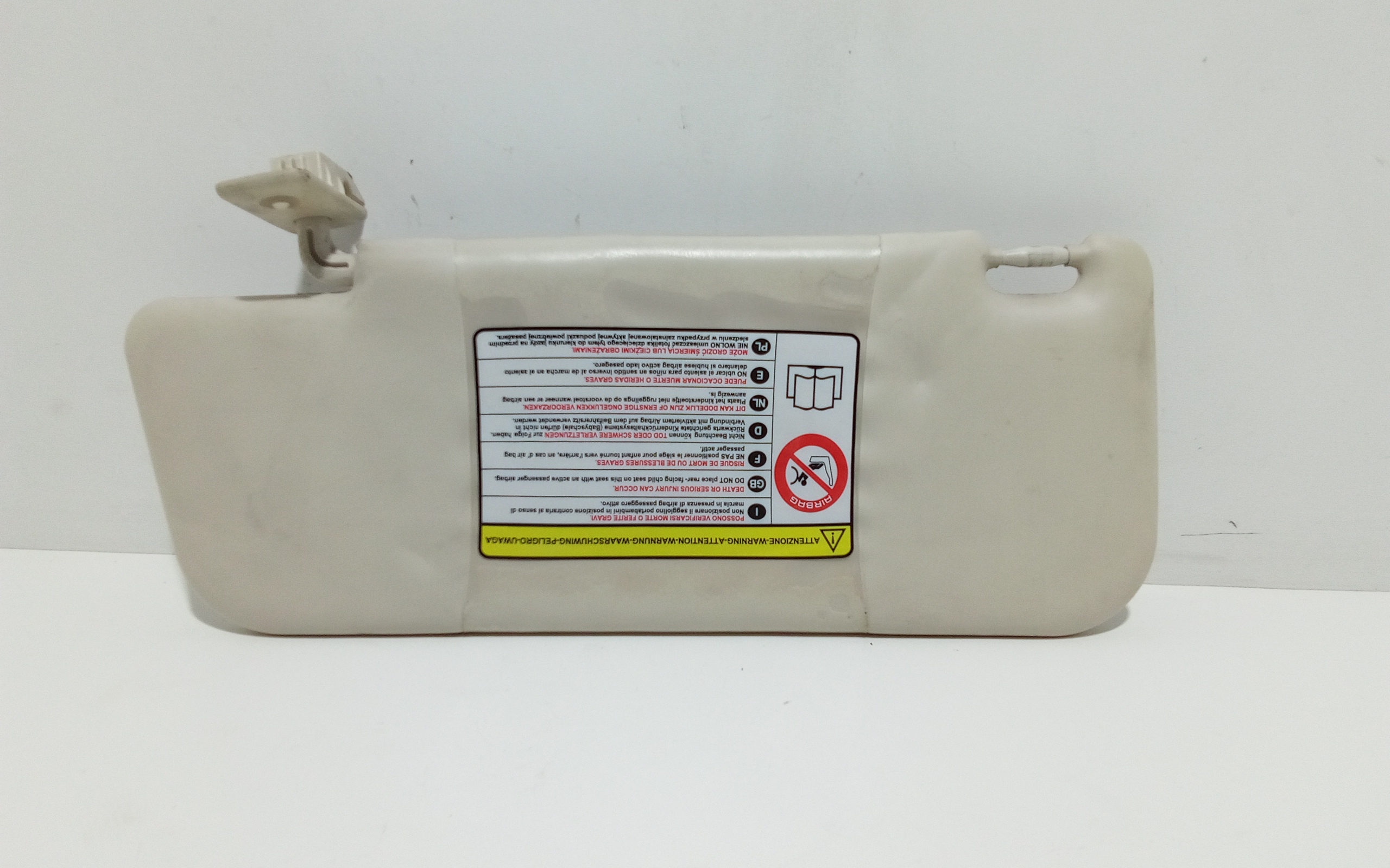 Parasole aletta Lato Passeggero per Ford Ka Serie (ccu) (08>18) (2008 - 2018)