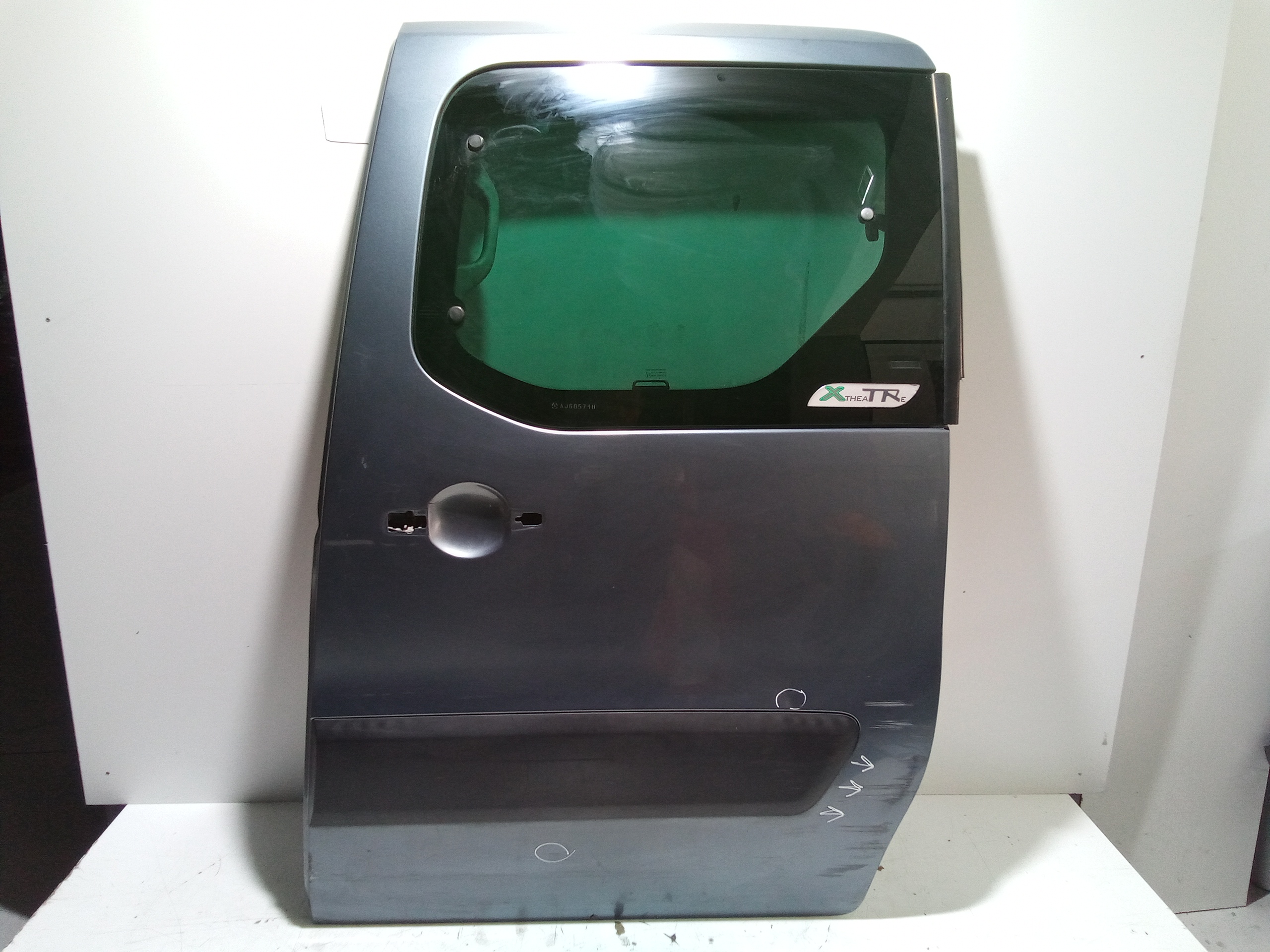 Porta carico posteriore a battente SX lato guida vetrata per Peugeot Partner 3 Serie (2008 - In produzione)