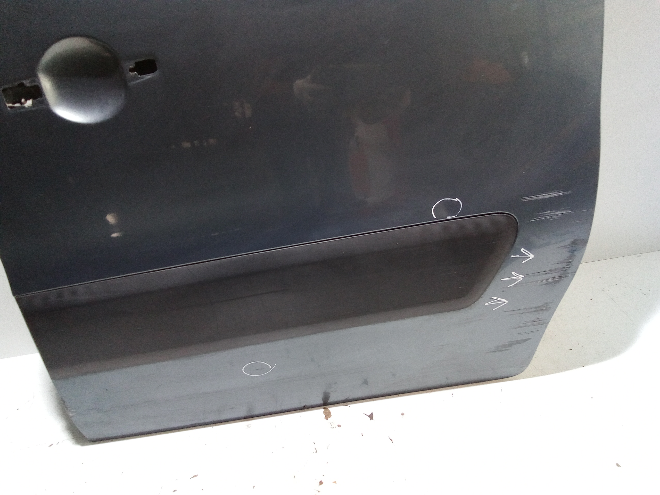 Porta carico posteriore a battente SX lato guida vetrata per Peugeot Partner 3 Serie (2008 - In produzione)