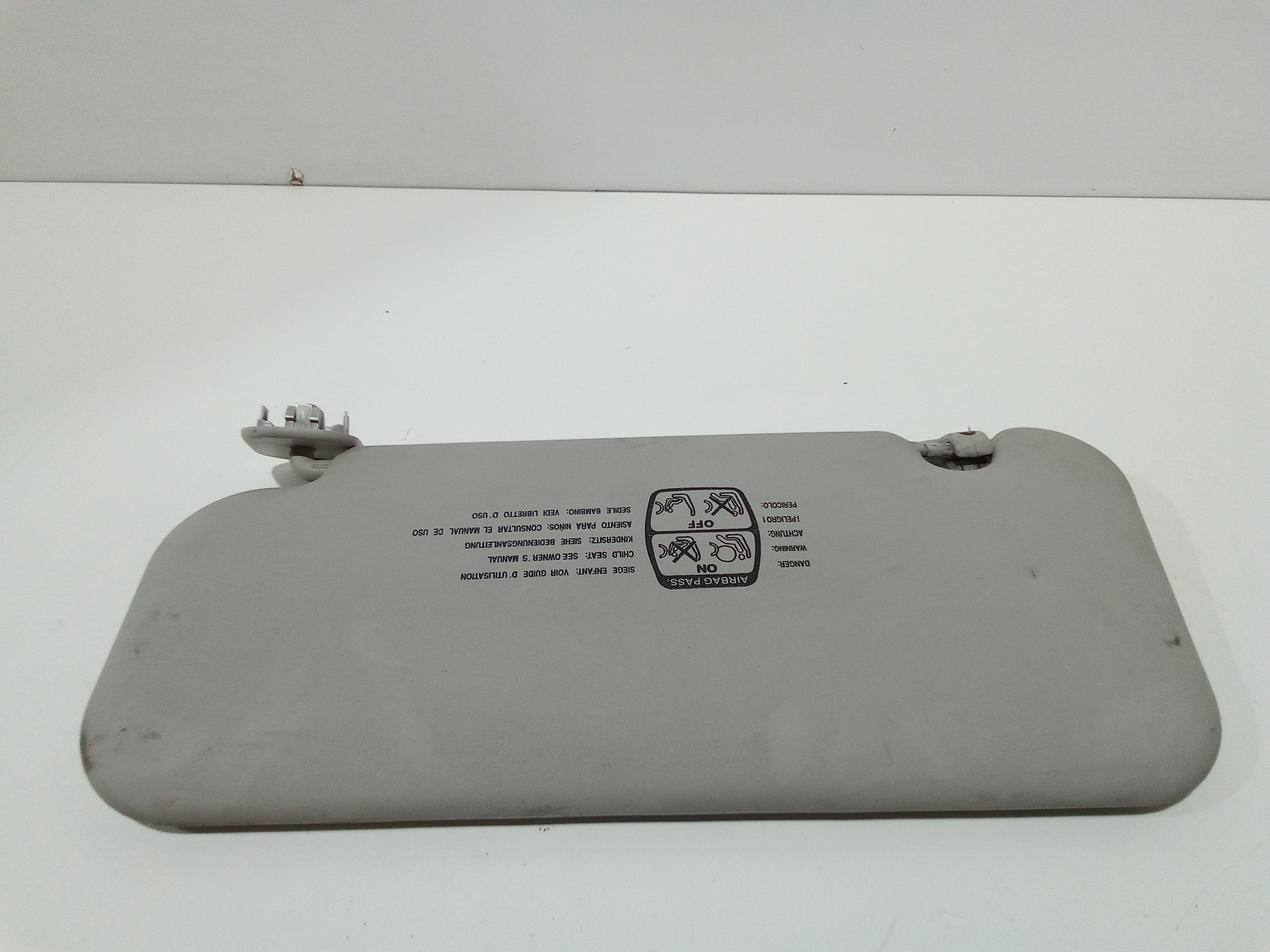 Parasole aletta Lato Passeggero per Citroen Xsara Picasso 2 Serie (2003 - 2006)