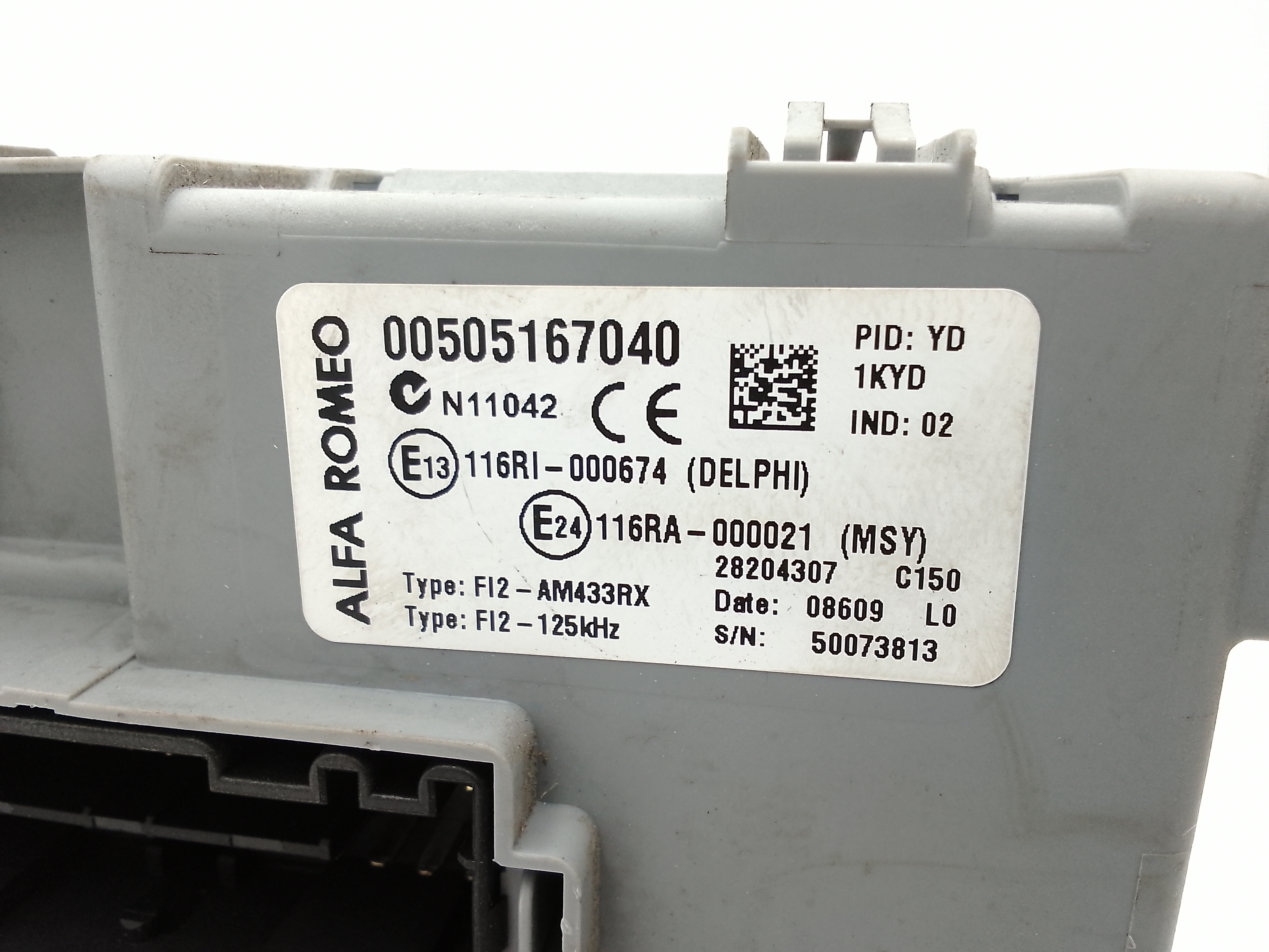 Body Computer per Alfa Romeo Mito Serie (955_) (08>) (2008 - In produzione)