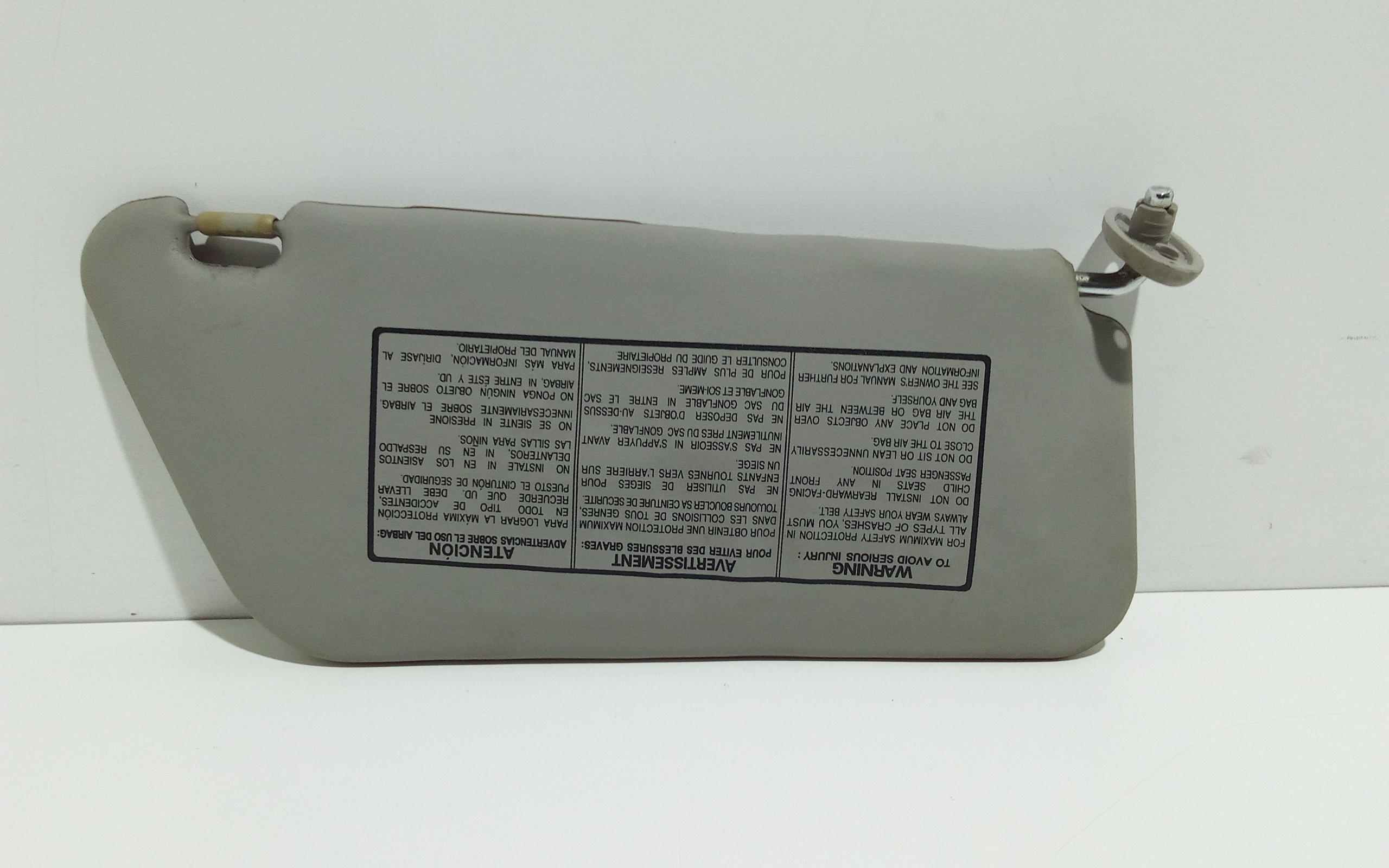 Parasole aletta anteriore Lato Guida per Daewoo Matiz 1 Serie (1998 - 2001)