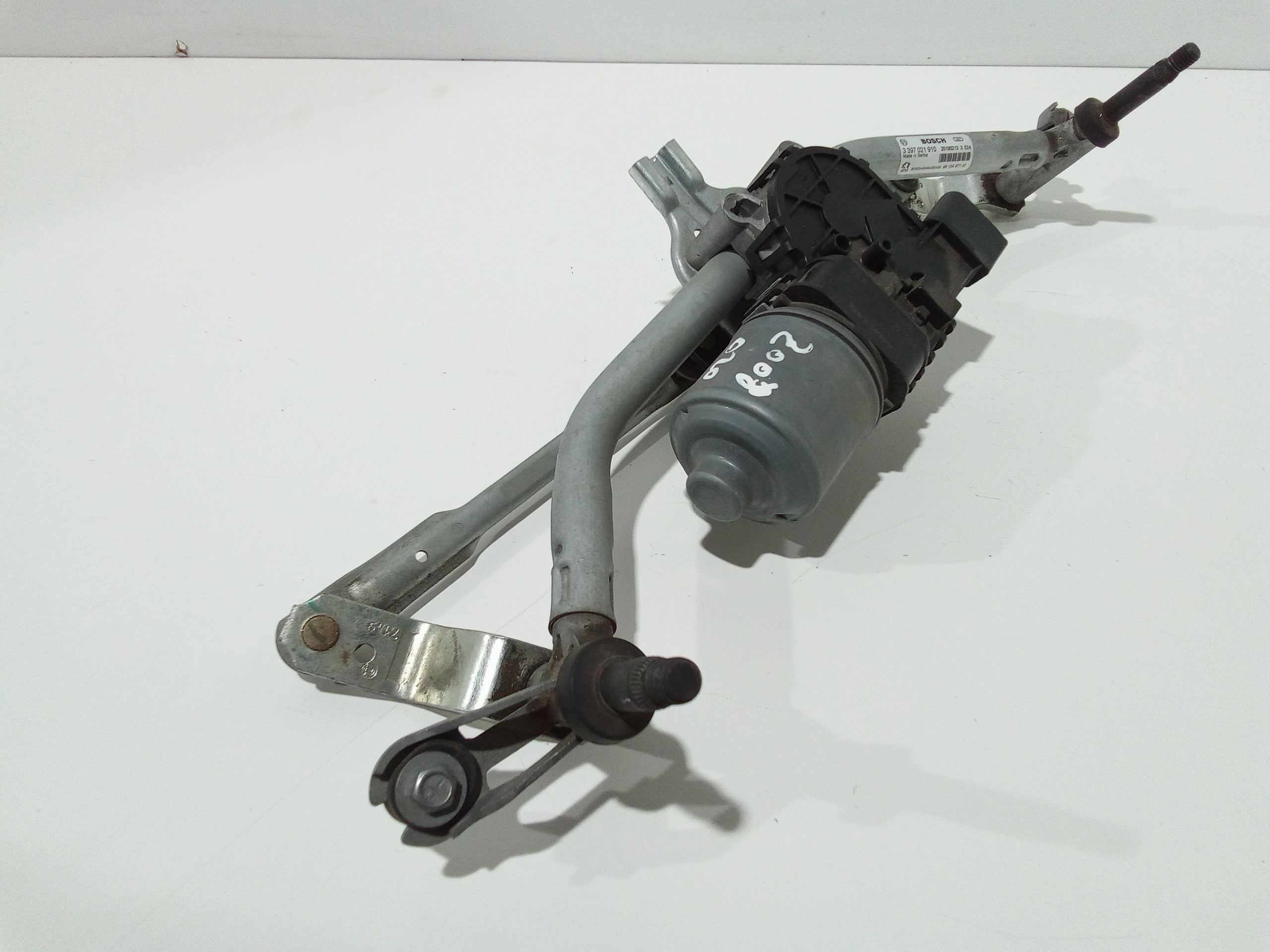 Motorino tergi ant completo di tandem per Peugeot 2008 1 Serie (2013 - In produzione)