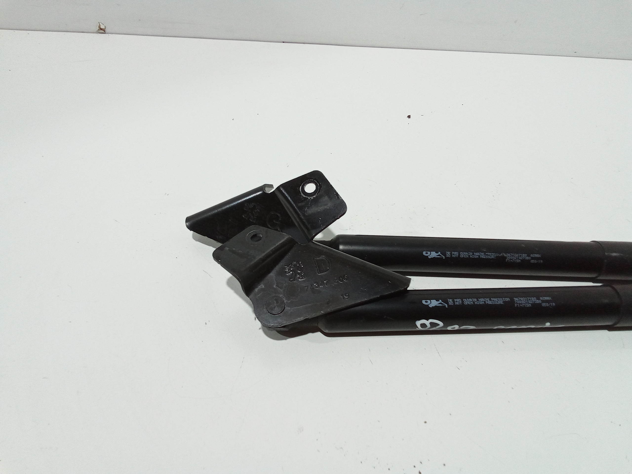 Pistoncini cofano ant per Peugeot 2008 1 Serie (2013 - In produzione)