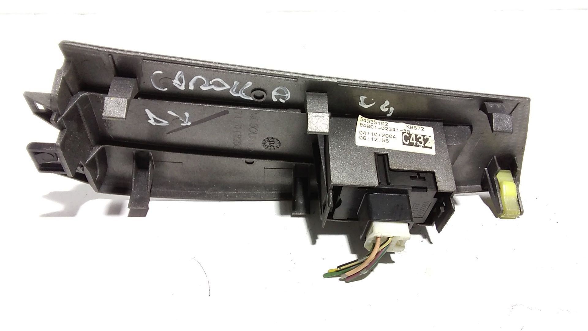 Pulsantiera Anteriore Destra Passeggero TOYOTA Corolla Berlina 3 Serie 3-5P