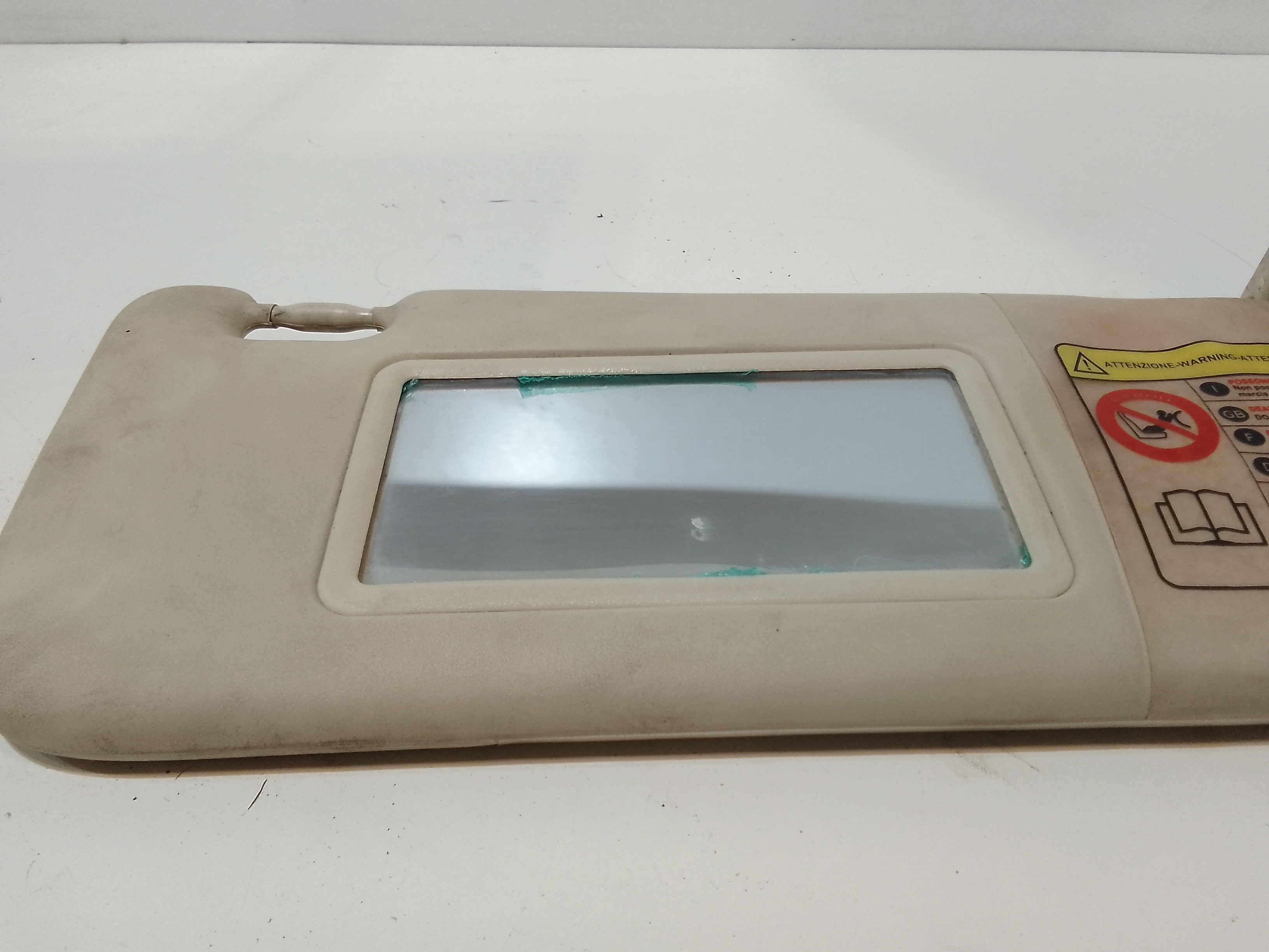 Parasole aletta Lato Passeggero per Fiat 500 Serie (07>14) (2007 - 2014)