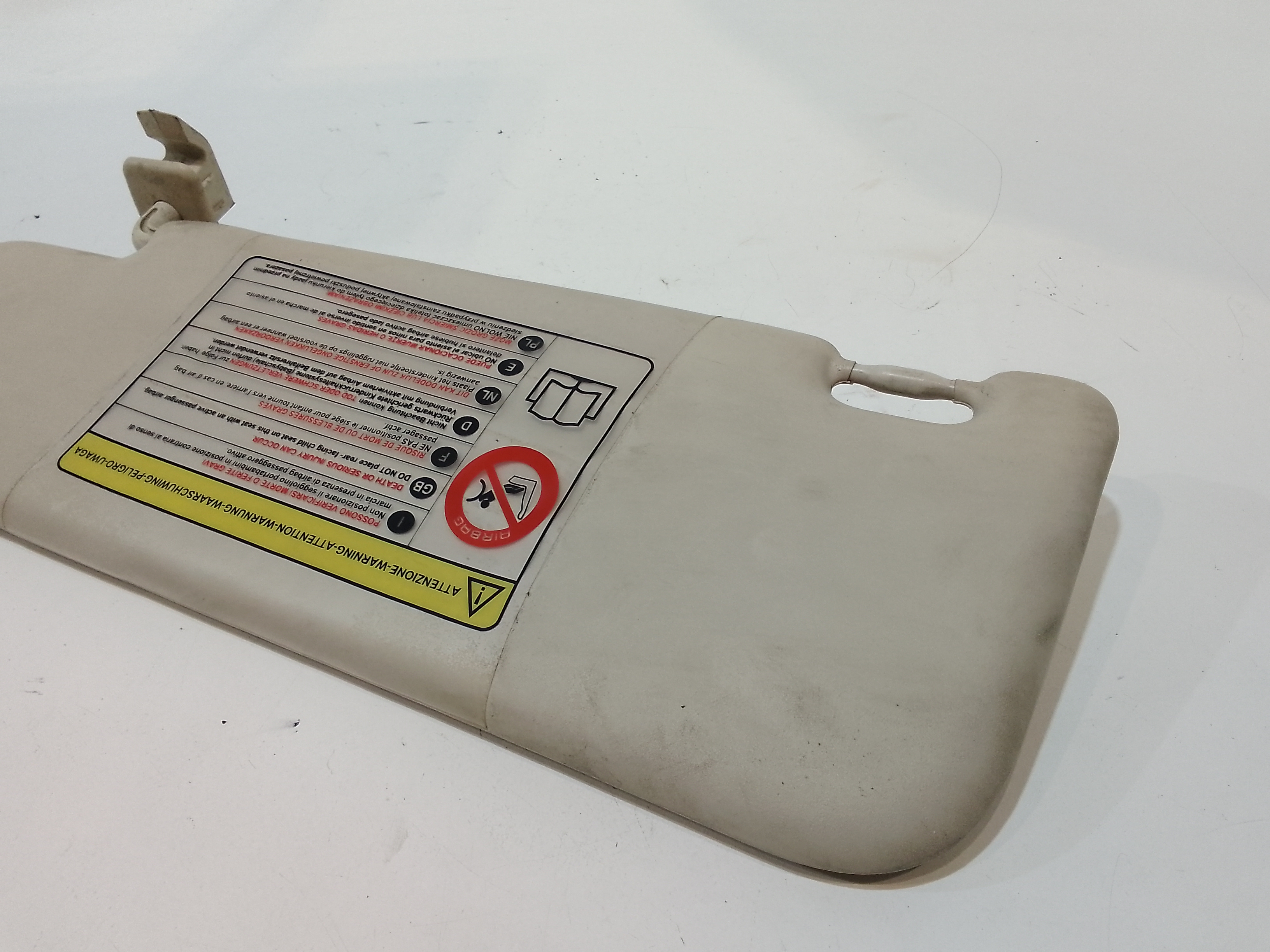 Parasole aletta Lato Passeggero per Fiat 500 Serie (07>14) (2007 - 2014)