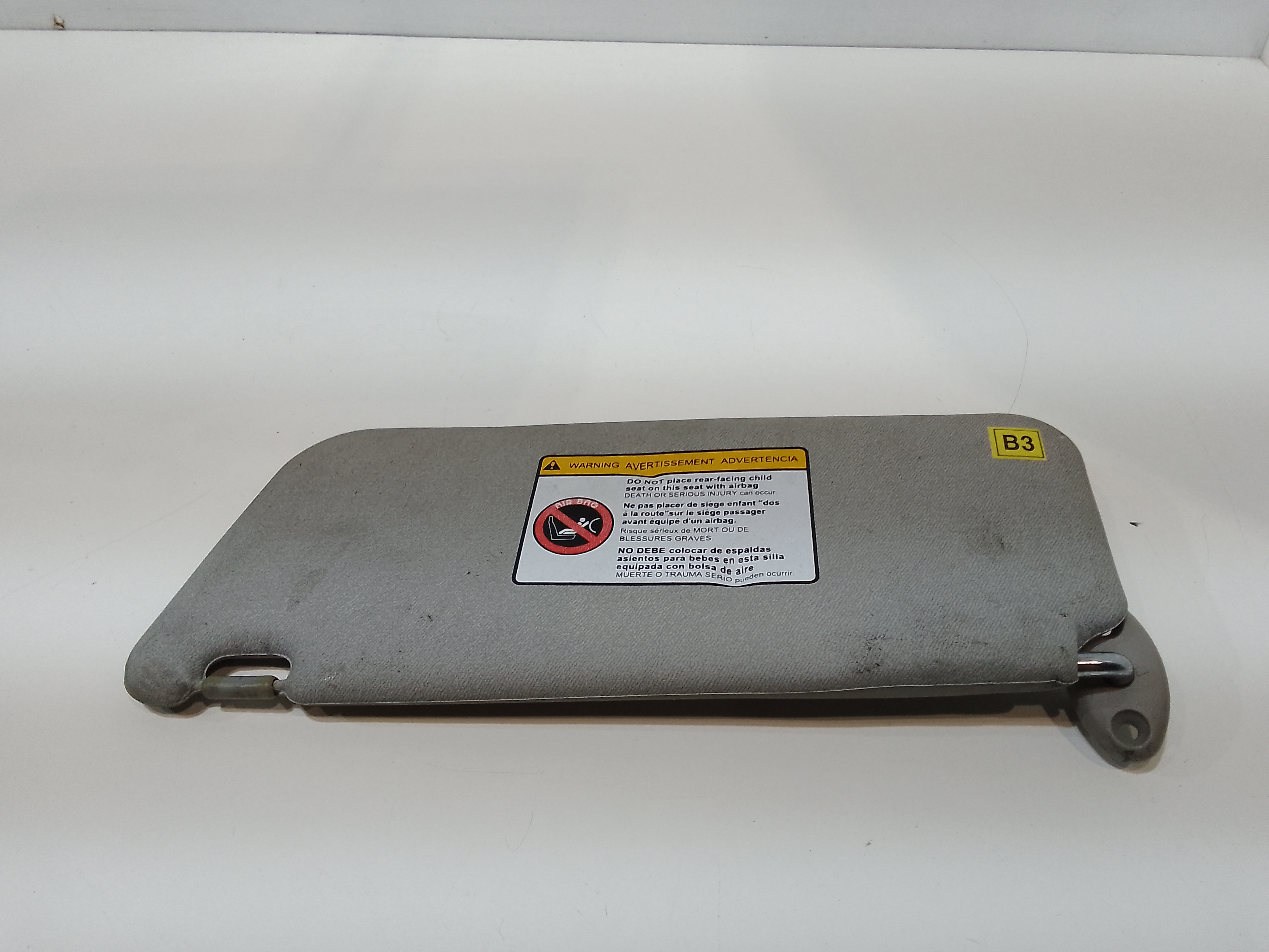 Parasole aletta Lato Passeggero per Chevrolet Matiz 3 Serie (2005 - 2007)