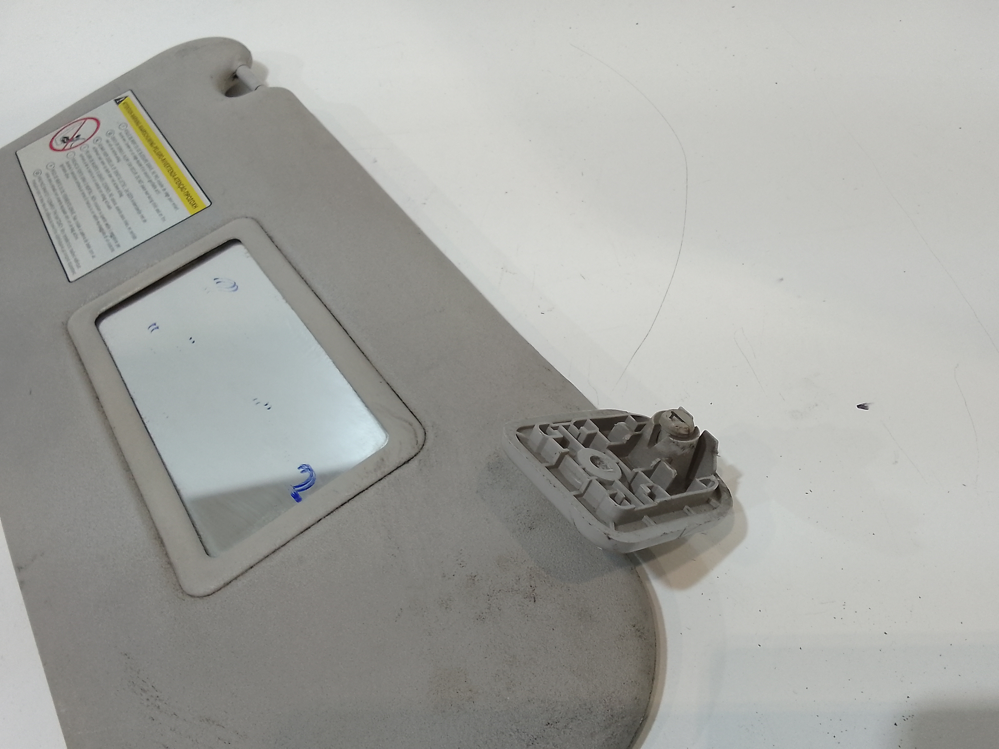 Parasole aletta Lato Passeggero per Peugeot 207 1 Serie (2006 - 2009)