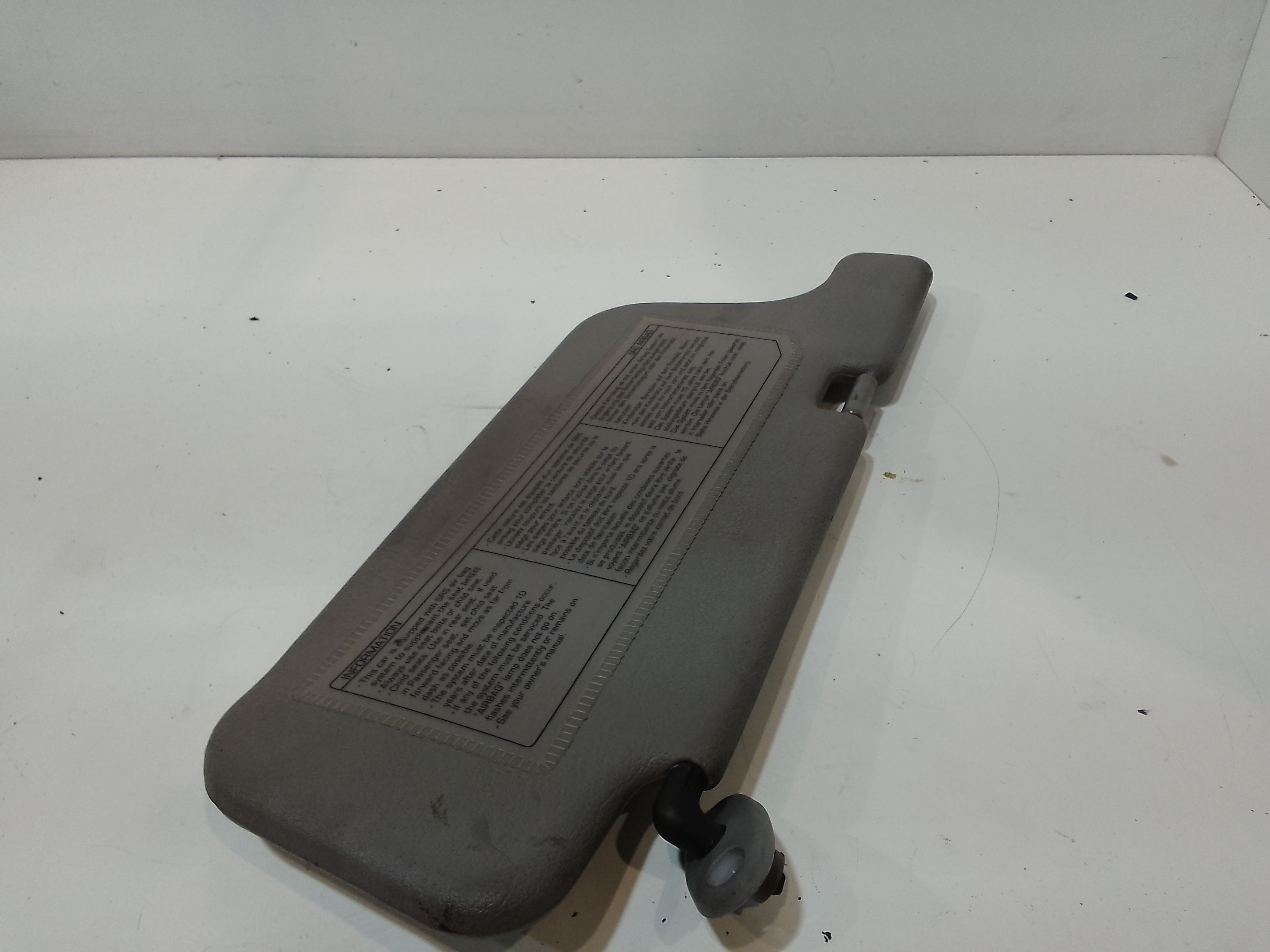 Parasole aletta anteriore Lato Guida per Nissan Micra 2 Serie (1998 - 2000)