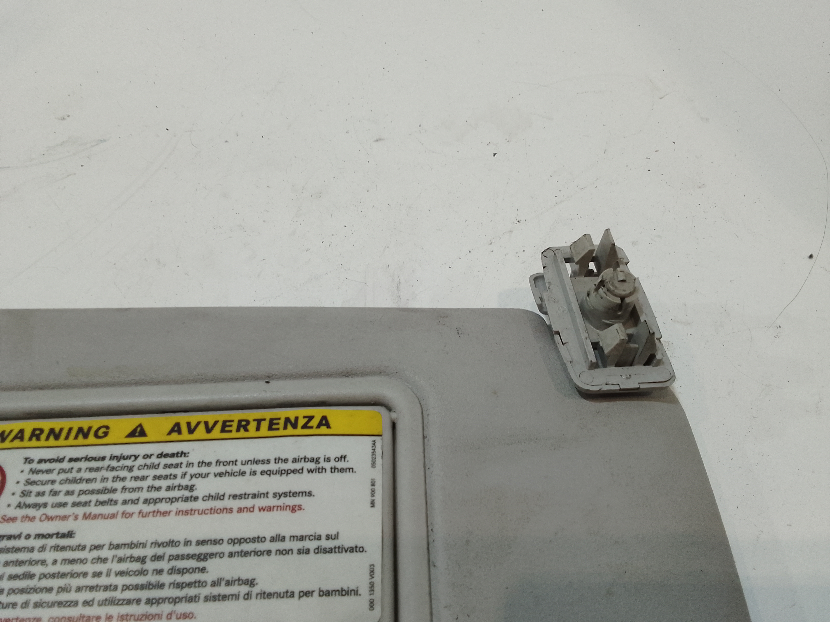 Parasole aletta Lato Passeggero per Mercedes Classe A W169 3 Serie (2004 - 2008)