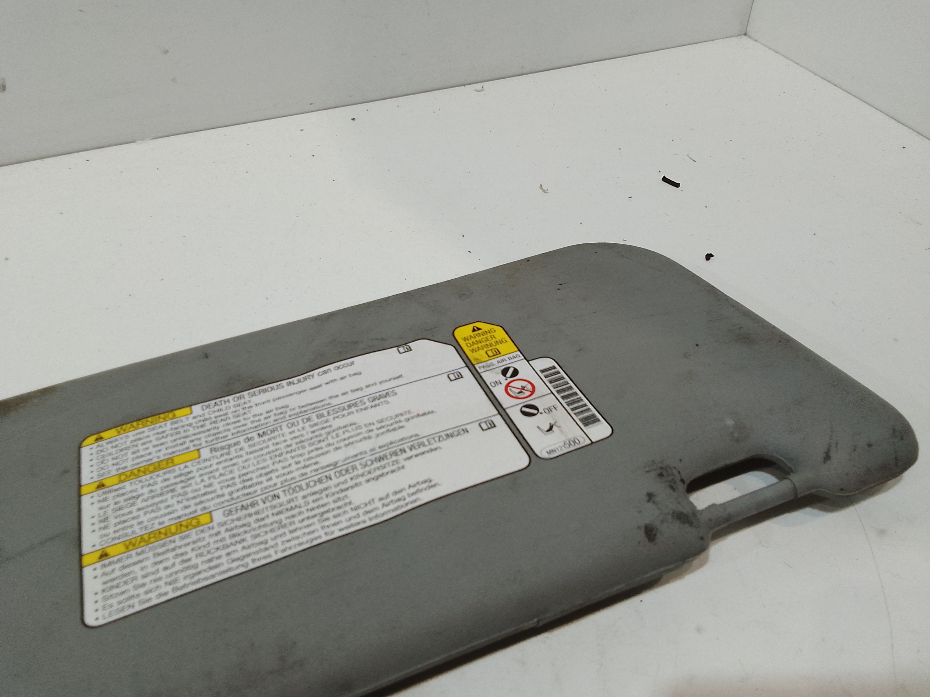 Parasole aletta anteriore Lato Guida per Citroen C4 1 Serie (2008 - 2010)