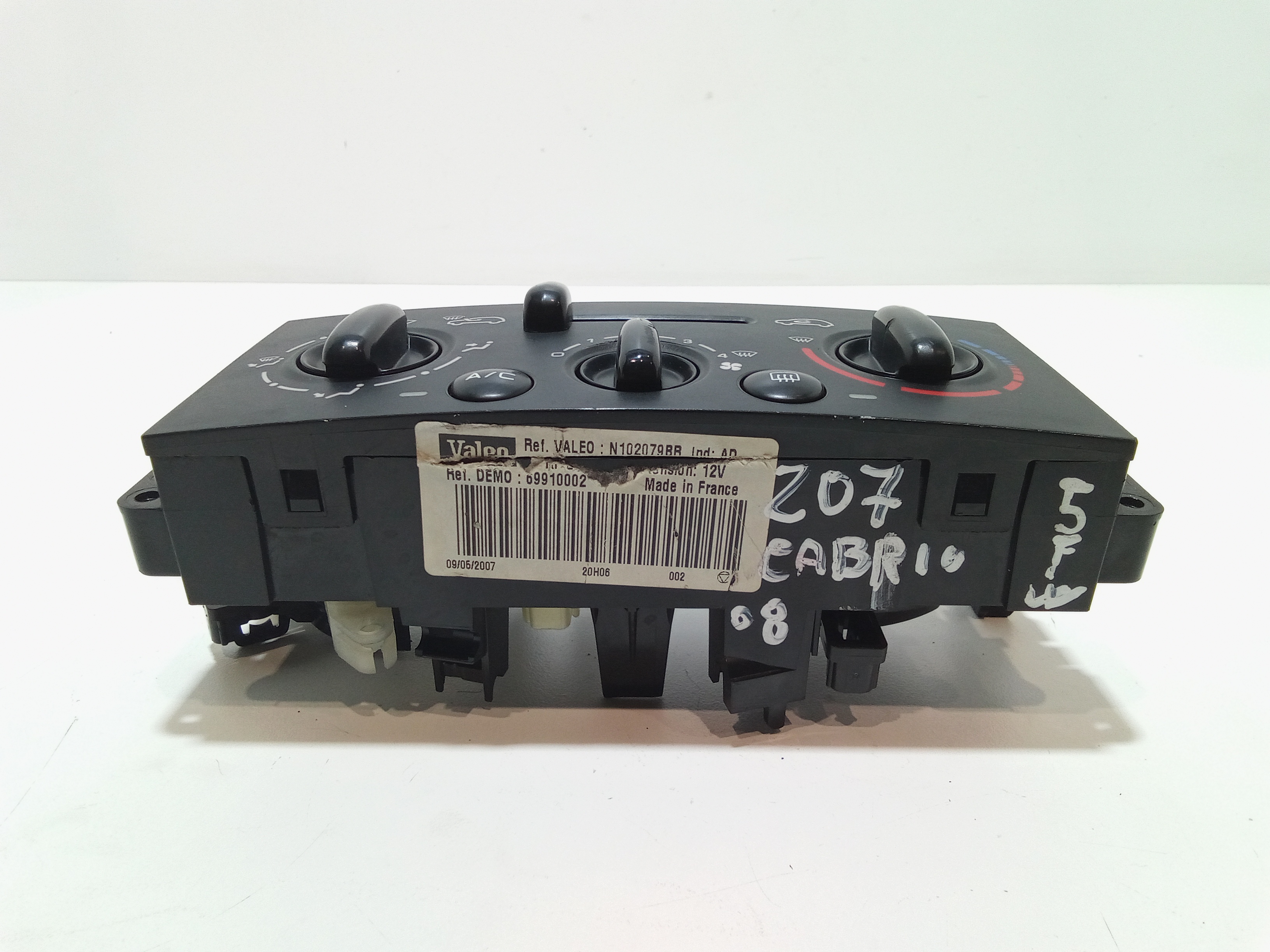 Comandi Clima per Peugeot 207 Cabrio (2007 - In produzione)