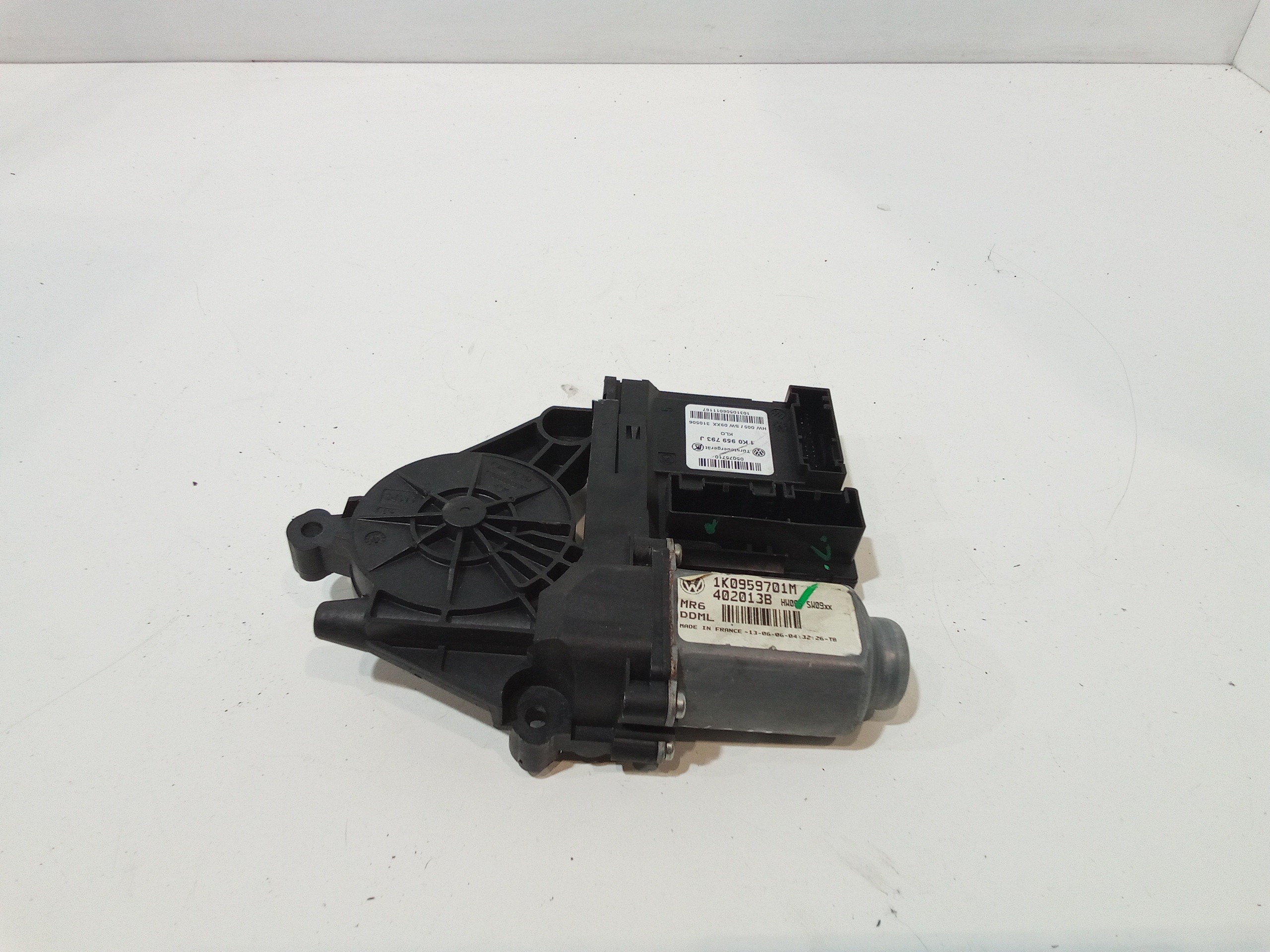 Motorino Alzavetro anteriore Sinistro per Volkswagen Golf 5 Berlina (03>08) (2003 - 2008)