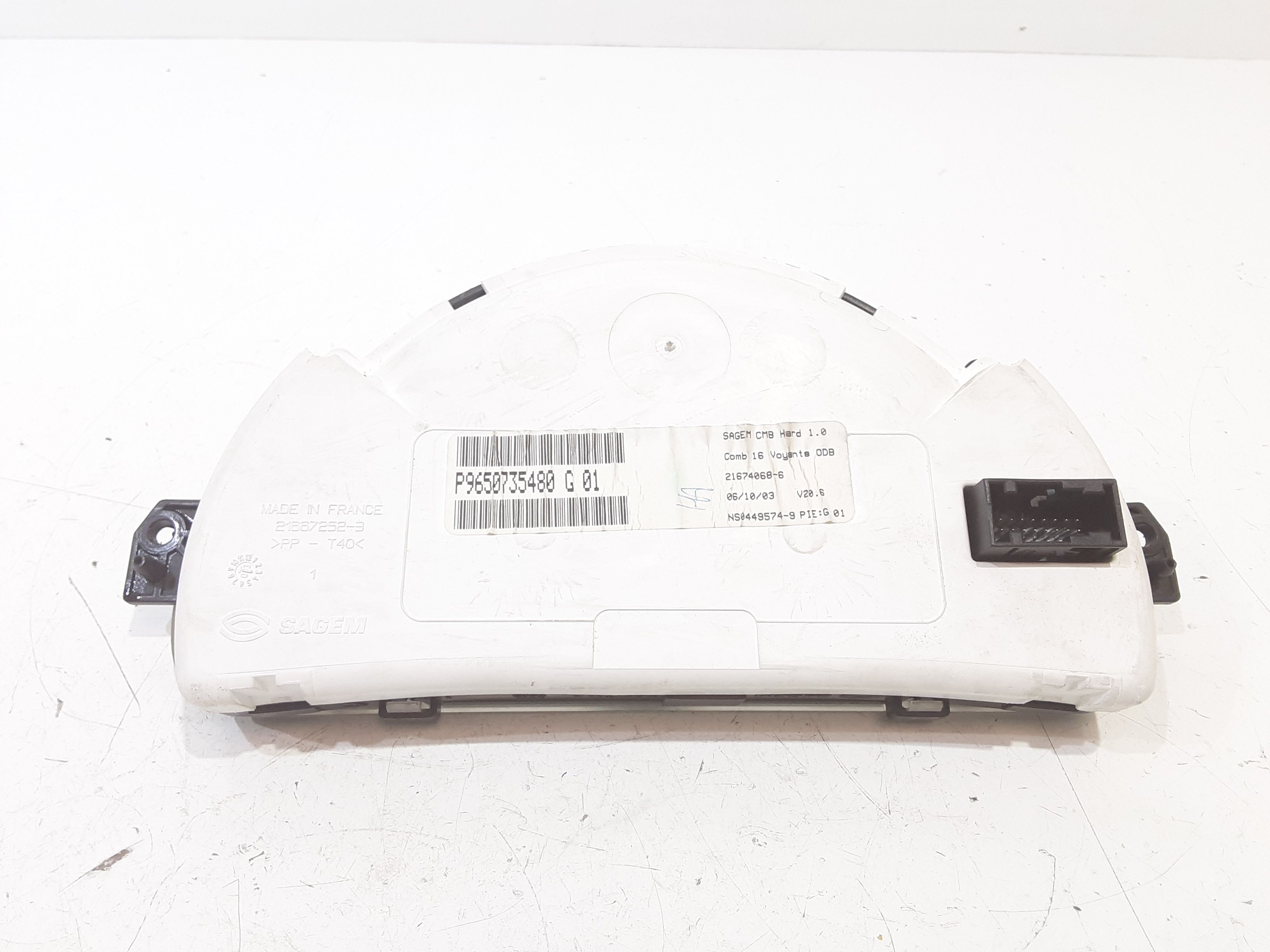 Quadro Strumenti CITROEN C3 1 Serie