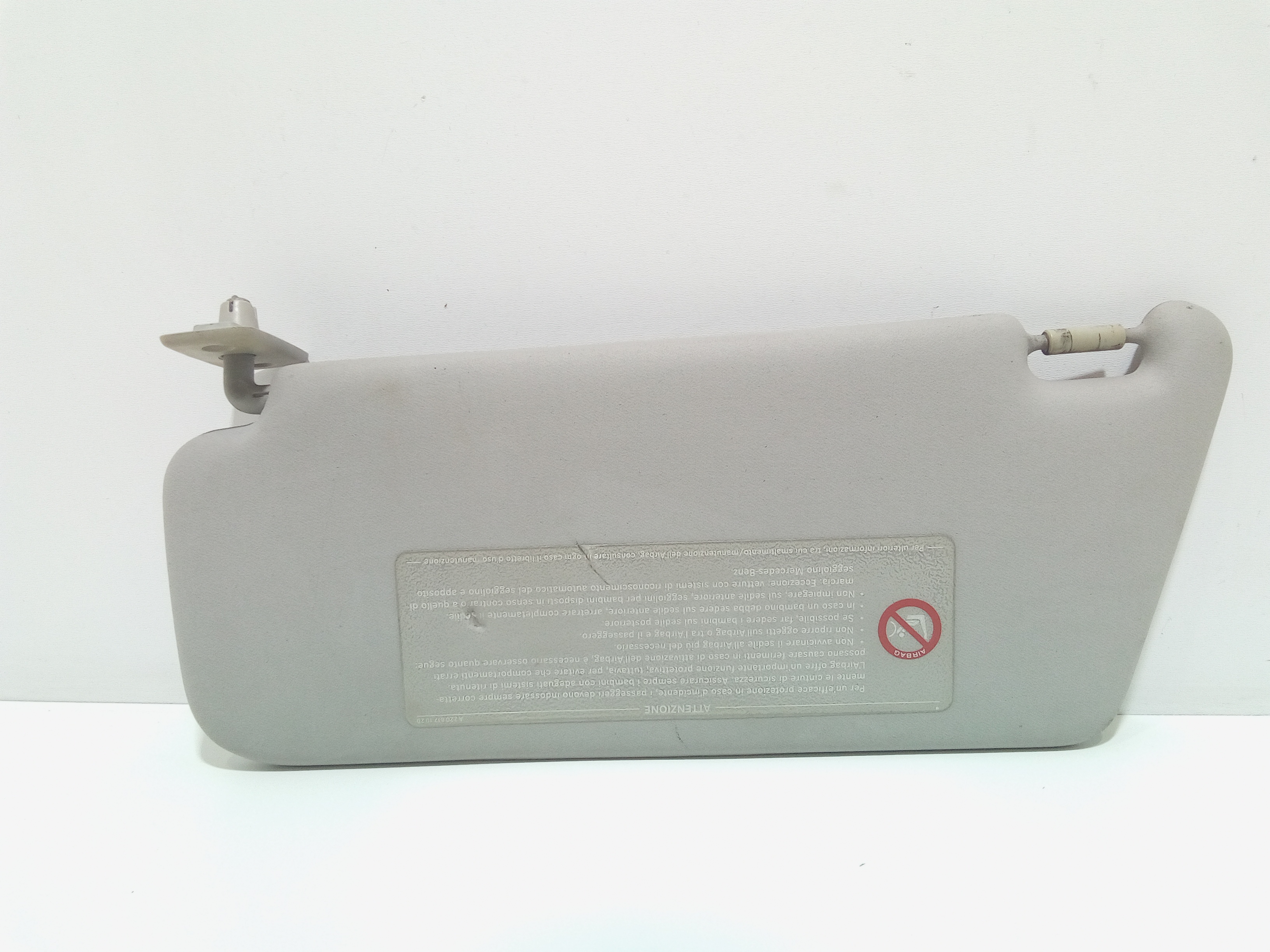 Parasole aletta Lato Passeggero per Mercedes Classe A W168 2 Serie (2001 - 2004)