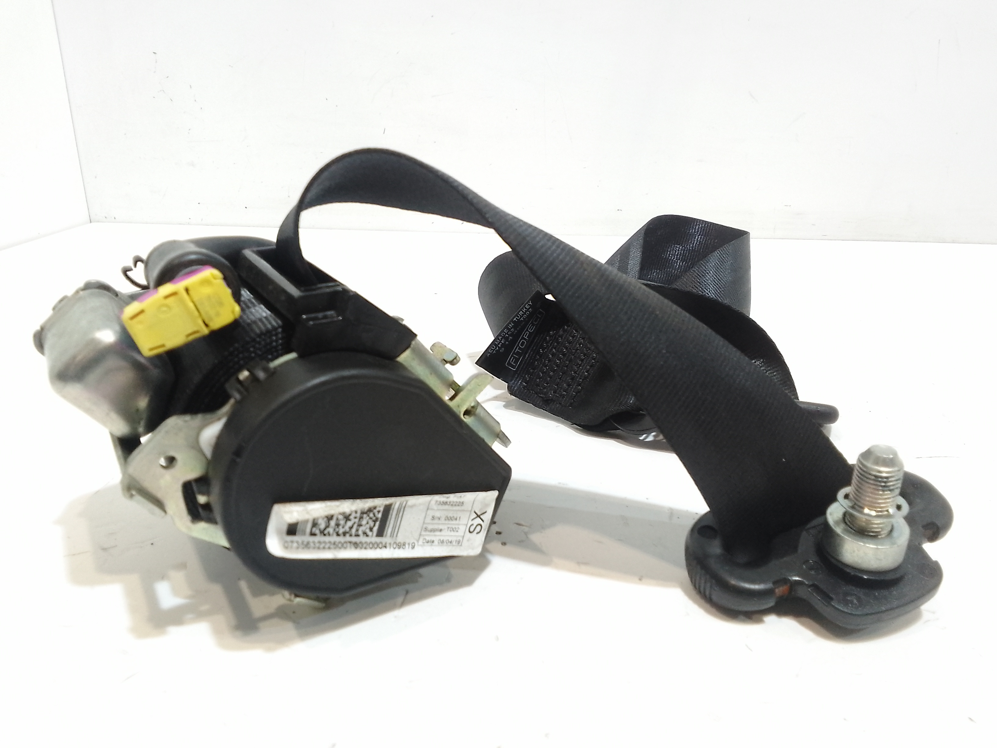 Cintura di sicurezza anteriore sinistra per Fiat Qubo 1 Serie (2008 - In produzione)