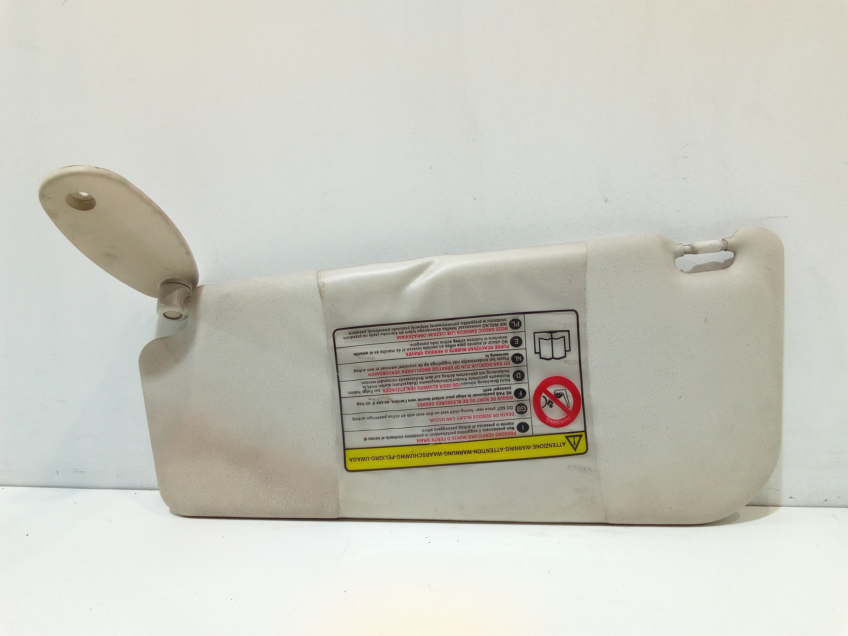 Parasole aletta Lato Passeggero per Fiat Grande Punto 1 Serie (2005 - 2008)