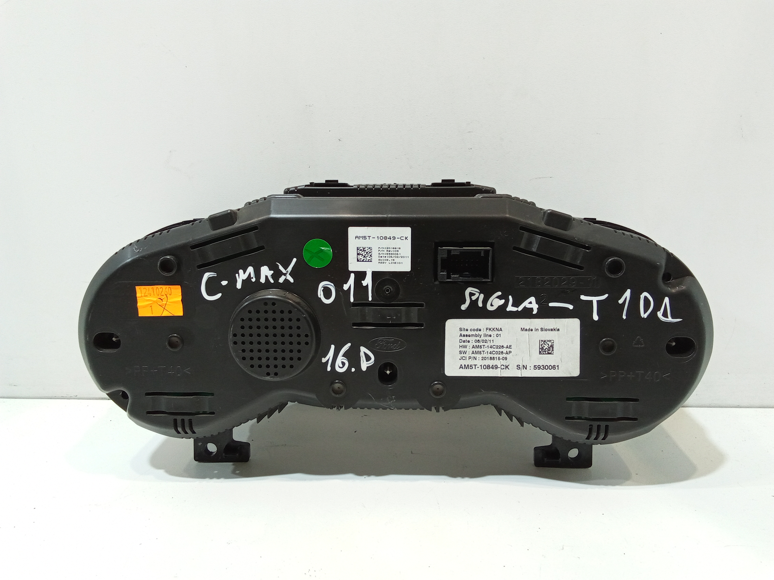 Quadro Strumenti per Ford C - Max Serie (10>) (2010 - In produzione)